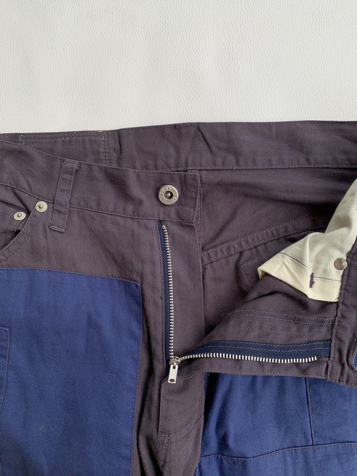 If Six Was Nine × Japanese Brand × Yasuyuki Ishii Vintage Patchwork Les vis a boa jeans pants Size US 31 - 3 Thumbnail
