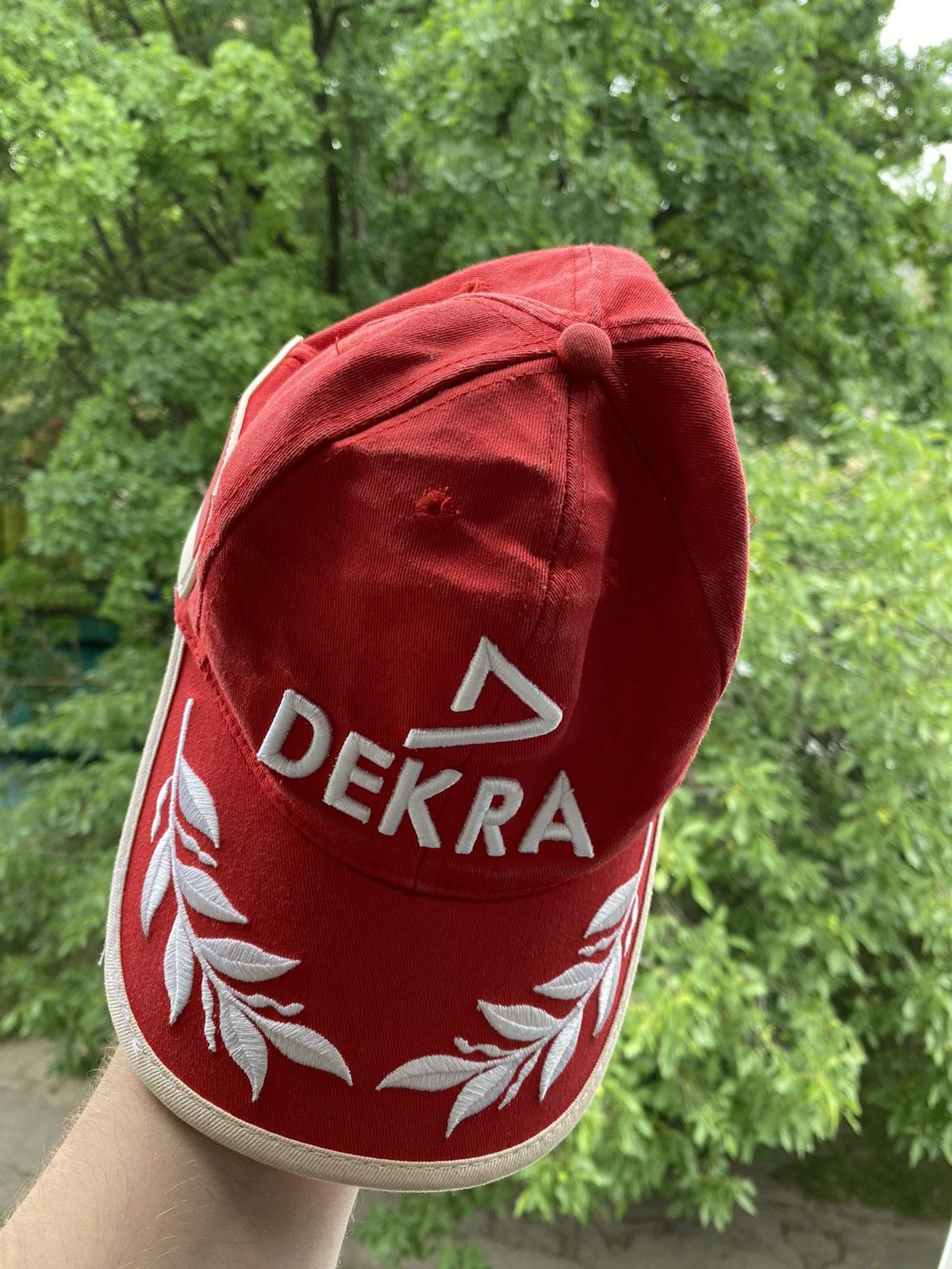 Casquette Ferrari F1 Michael Schumacher Dekra Vintage Années 90 - Taille Unique - Occasion Excellent état