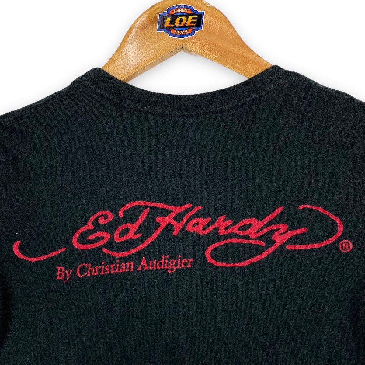 Christian Audigier ED HARDY BY CHRISTIAN AUDIGIER TOPS LOVE KILLS SLOWLY SKULL Size S / US 4 / IT 40 - 7 Thumbnail