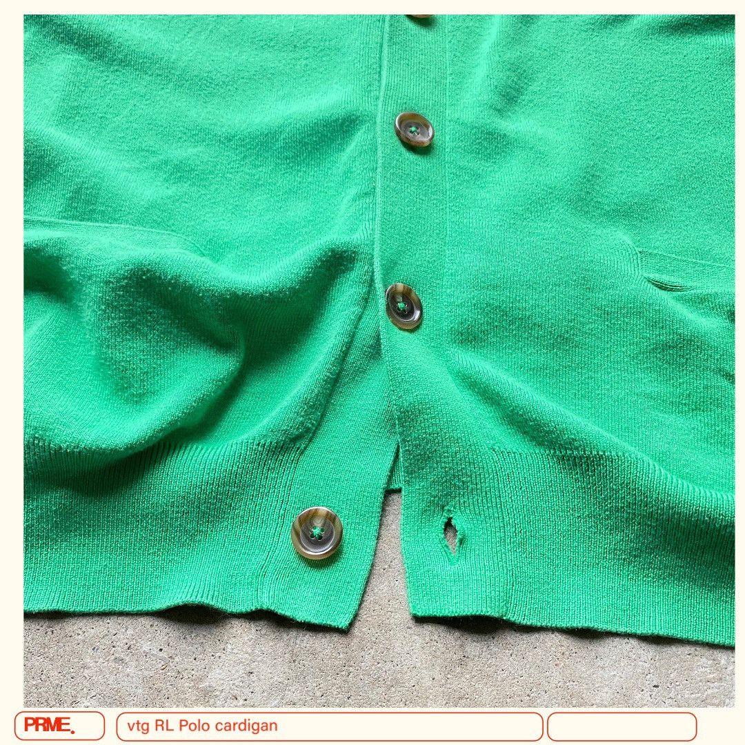 Ralph Lauren vintage Y2K POLO RALPH LAUREN button-up Cardigan Size US XL / EU 56 / 4 - 3 Thumbnail