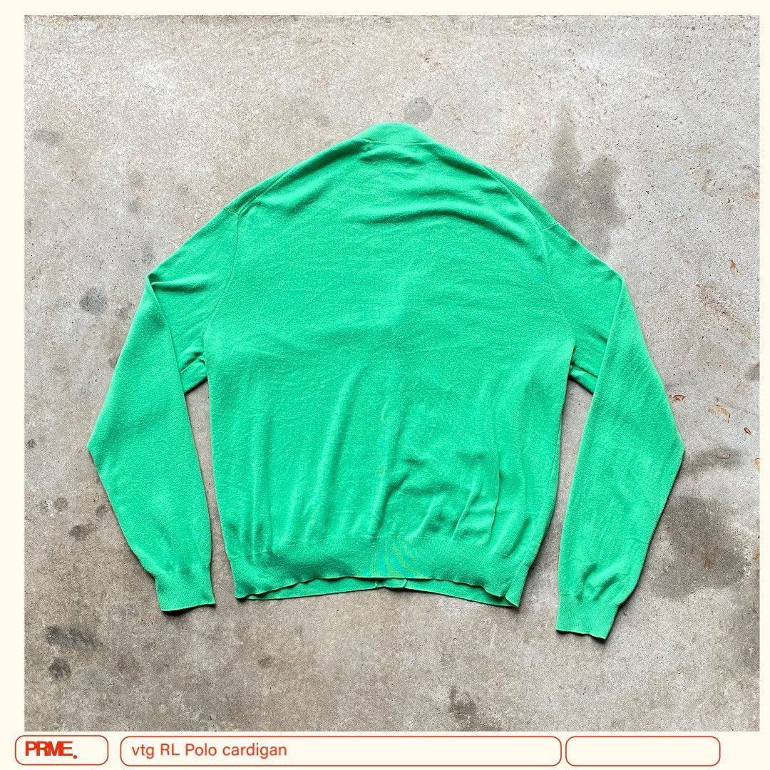 Ralph Lauren vintage Y2K POLO RALPH LAUREN button-up Cardigan Size US XL / EU 56 / 4 - 11 Thumbnail