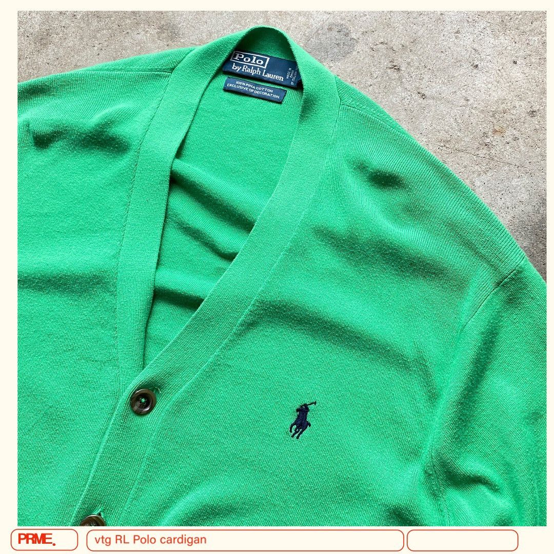 Ralph Lauren vintage Y2K POLO RALPH LAUREN button-up Cardigan Size US XL / EU 56 / 4 - 2 Thumbnail