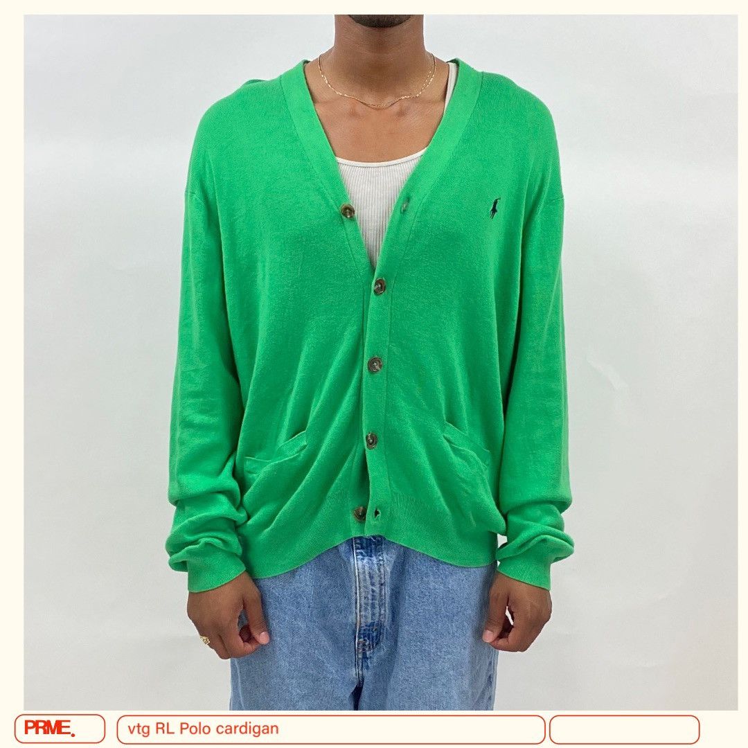 Ralph Lauren vintage Y2K POLO RALPH LAUREN button-up Cardigan Size US XL / EU 56 / 4 - 7 Thumbnail
