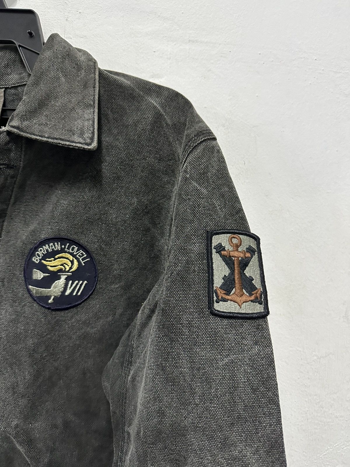 RIPVANWINKLE VTG PUNK Rip Van Winkle Japan Army Denim Jacket Size US L / EU 52-54 / 3 - 4 Thumbnail