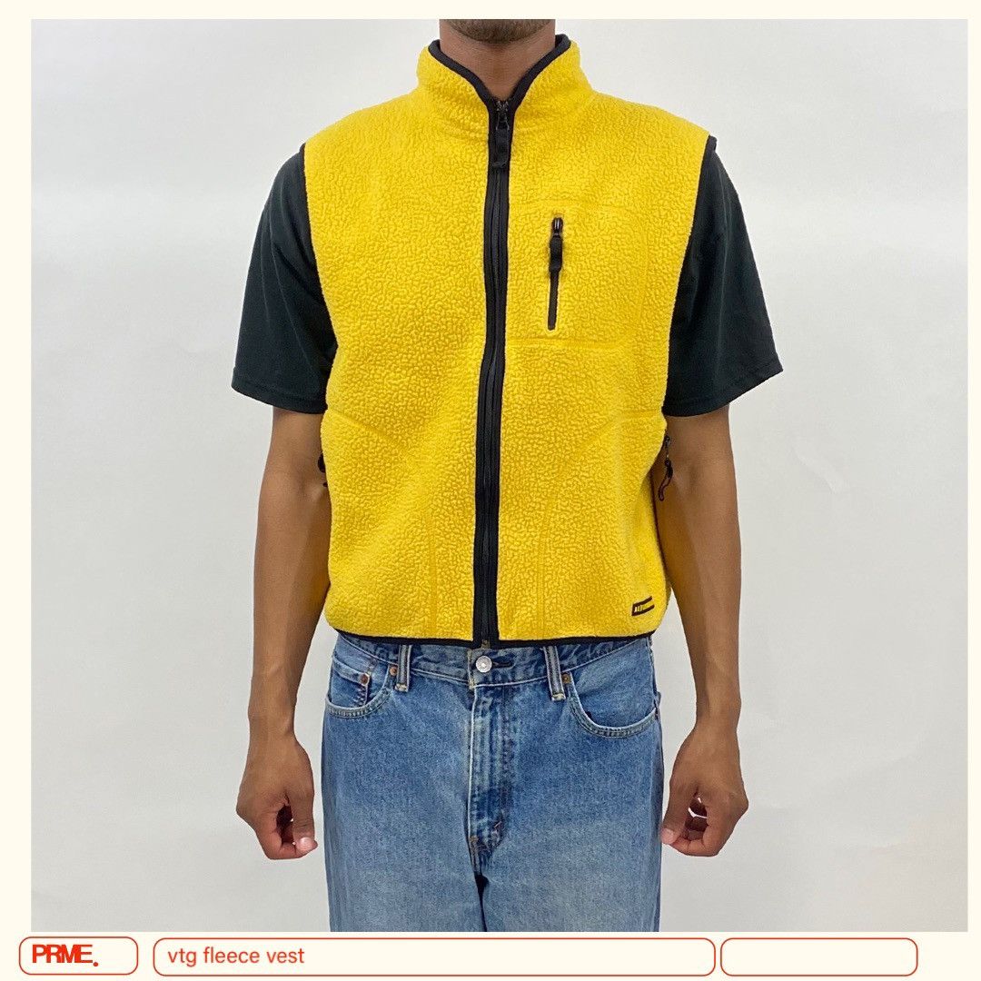 American Eagle Outfitters × Vintage vintage Y2K AMERICAN EAGLE OUTFITTERS Ski Fleece zip up vest Size US L / EU 52-54 / 3 - 5 Thumbnail