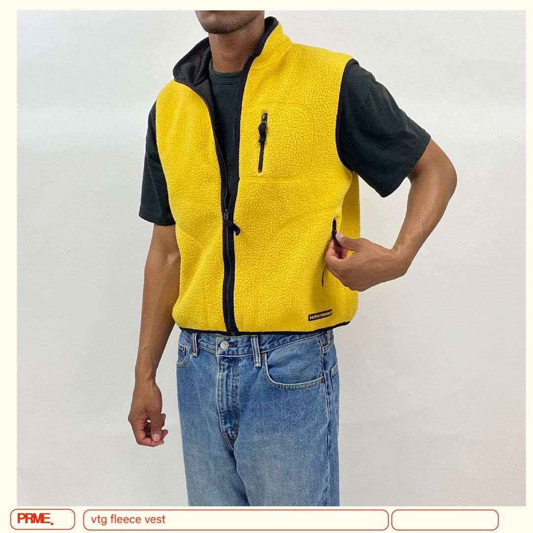 American Eagle Outfitters × Vintage vintage Y2K AMERICAN EAGLE OUTFITTERS Ski Fleece zip up vest Size US L / EU 52-54 / 3 - 3 Thumbnail