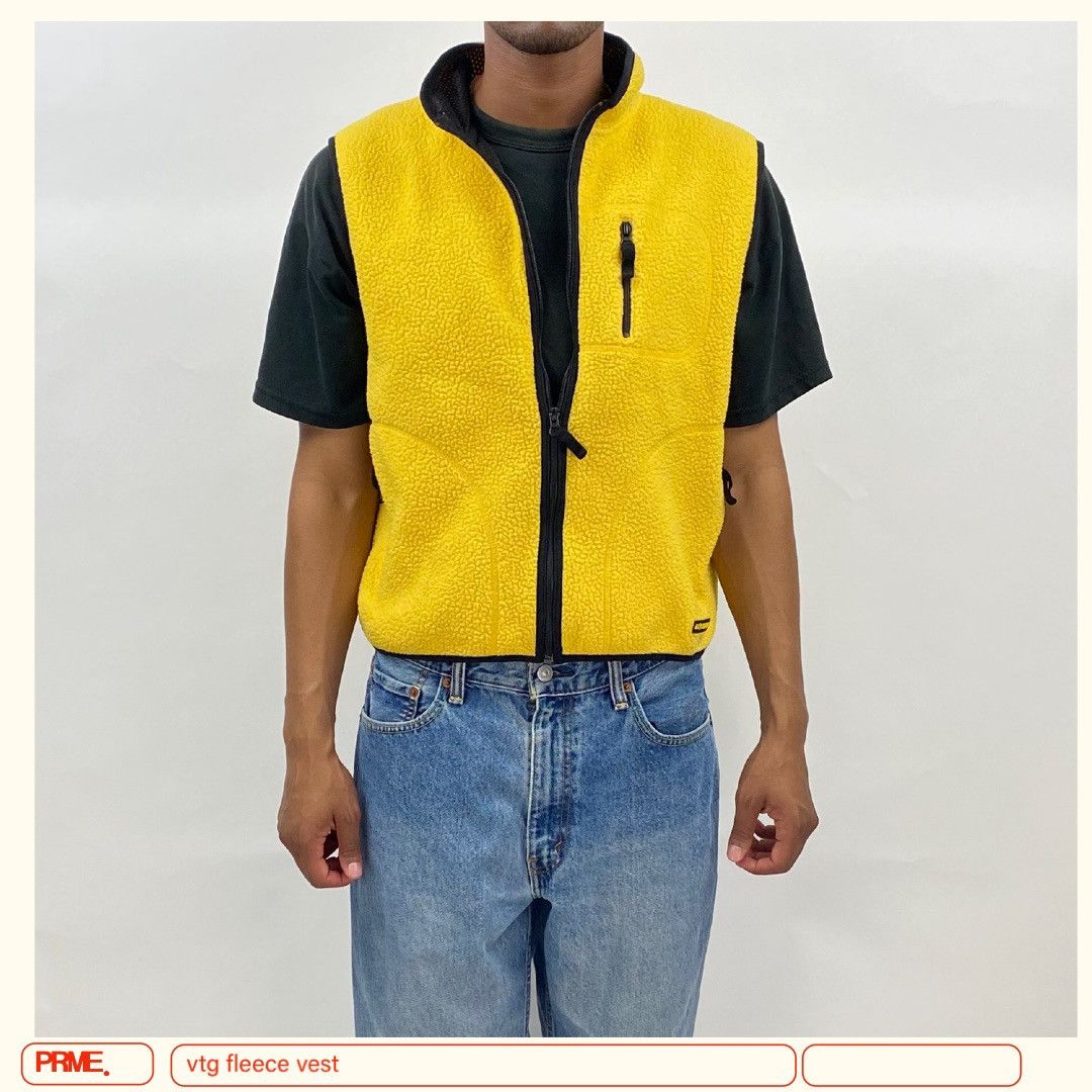 American Eagle Outfitters × Vintage vintage Y2K AMERICAN EAGLE OUTFITTERS Ski Fleece zip up vest Size US L / EU 52-54 / 3 - 4 Thumbnail