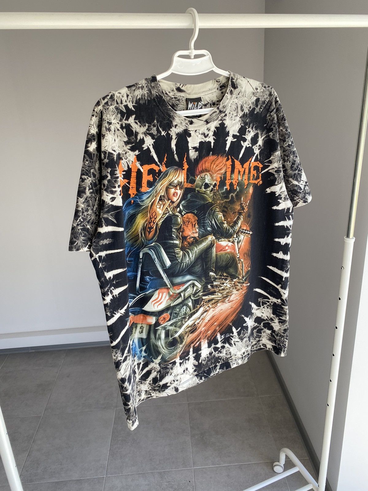 Other Vintage Wild Tee Helltime Size US XL / EU 56 / 4 - 10 Thumbnail