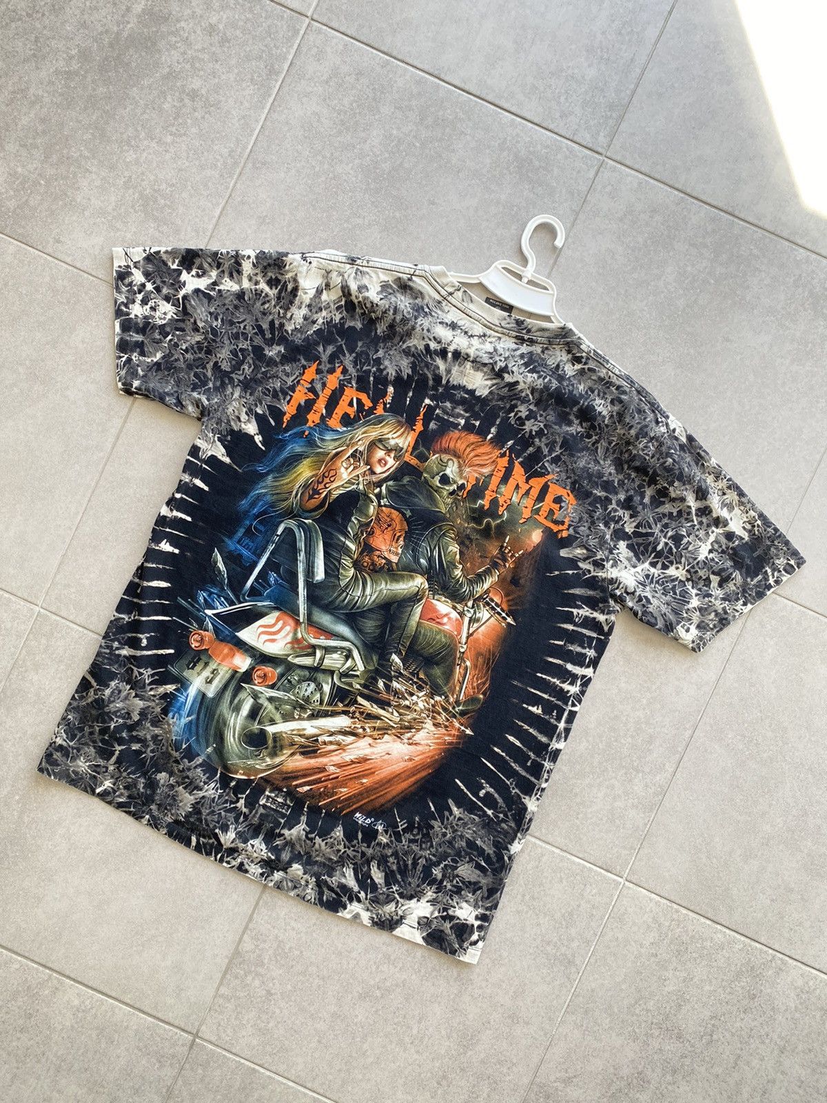 Other Vintage Wild Tee Helltime Size US XL / EU 56 / 4 - 9 Thumbnail