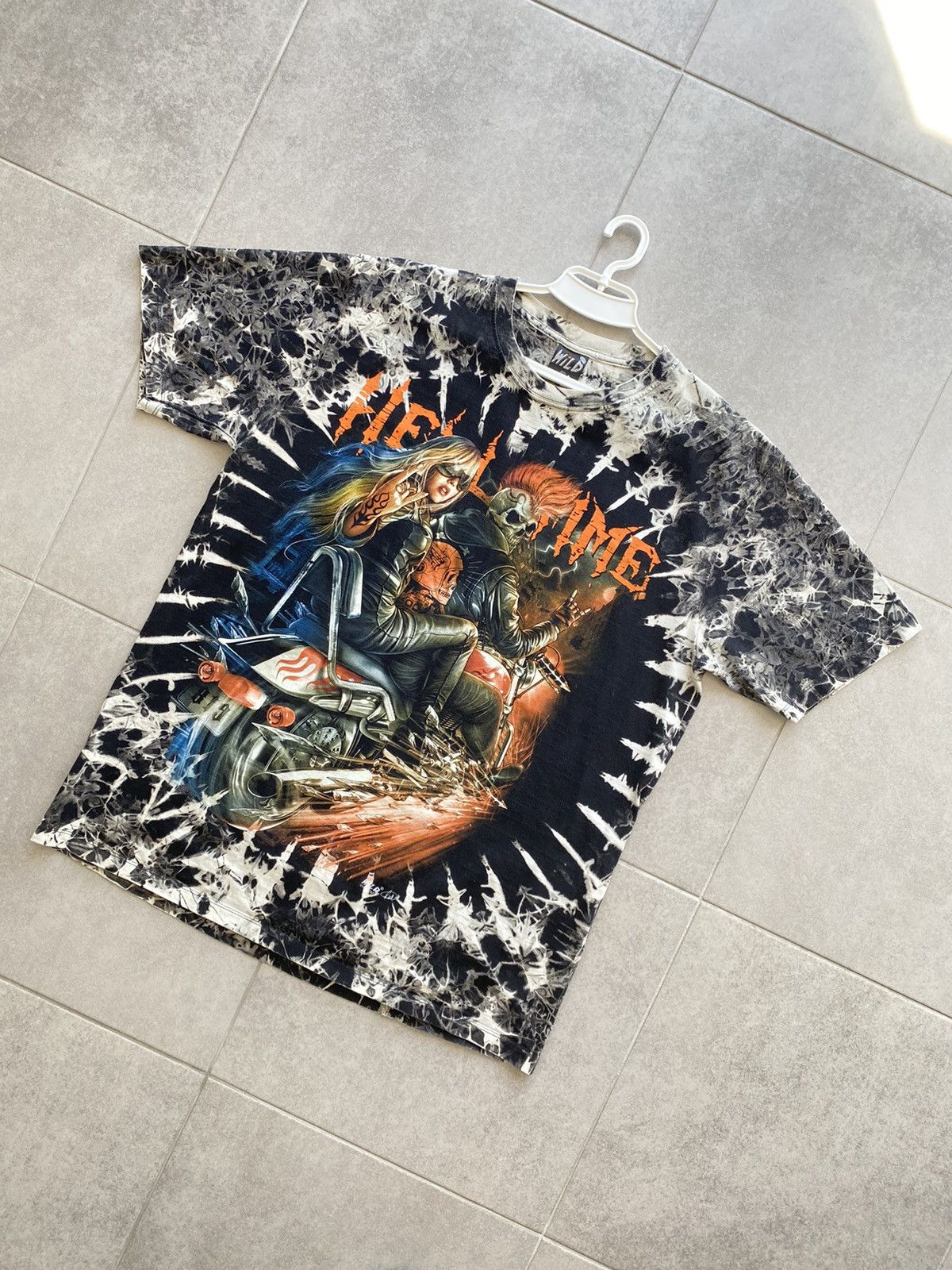 Other Vintage Wild Tee Helltime Size US XL / EU 56 / 4 - 1 Thumbnail