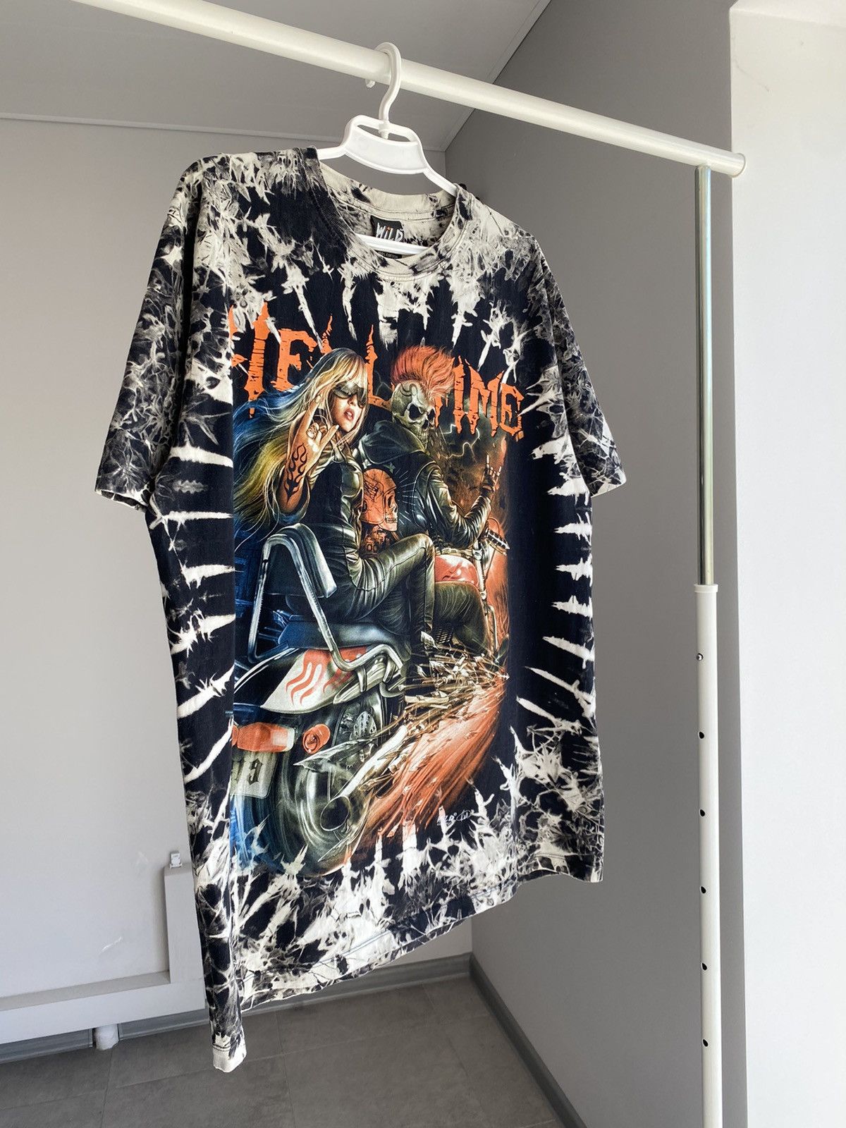 Other Vintage Wild Tee Helltime Size US XL / EU 56 / 4 - 2 Thumbnail