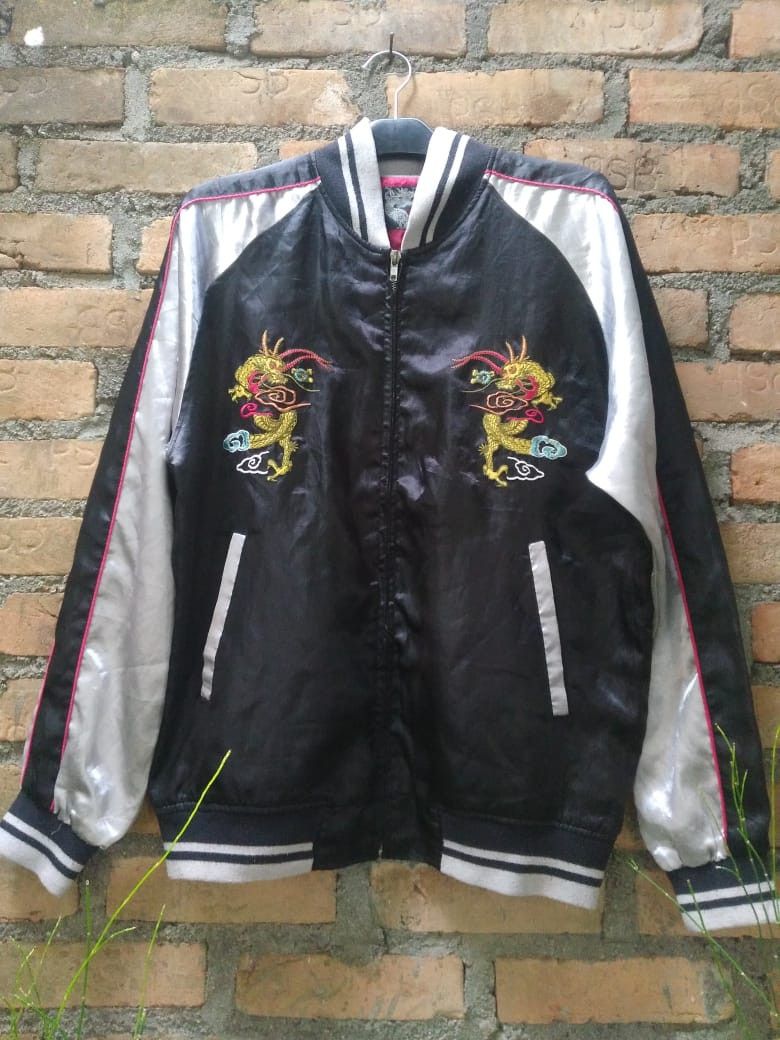 Japanese Brand Embroidered Sukajan Jacket Japanese Size US L / EU 52-54 / 3 - 2 Thumbnail