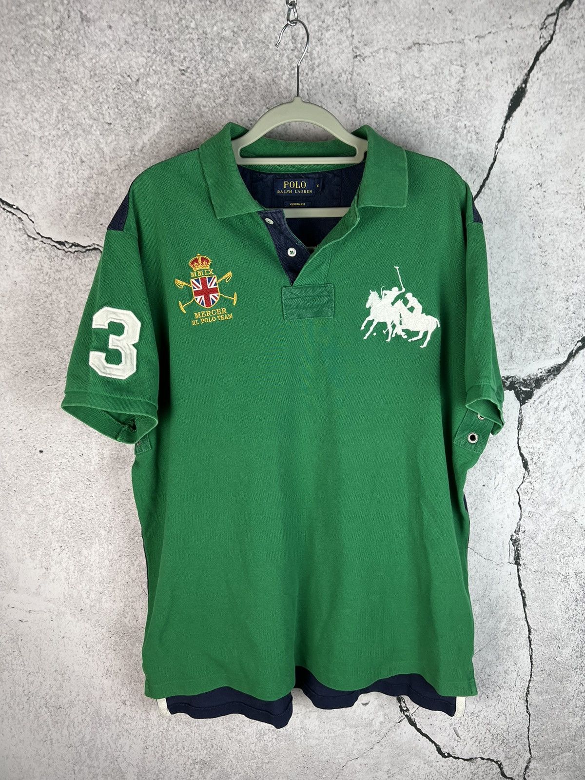 Polo Ralph Lauren Polo Ralph Lauren Polo Team 3 double jokey polo tshirt Size US XL / EU 56 / 4 - 1 Thumbnail