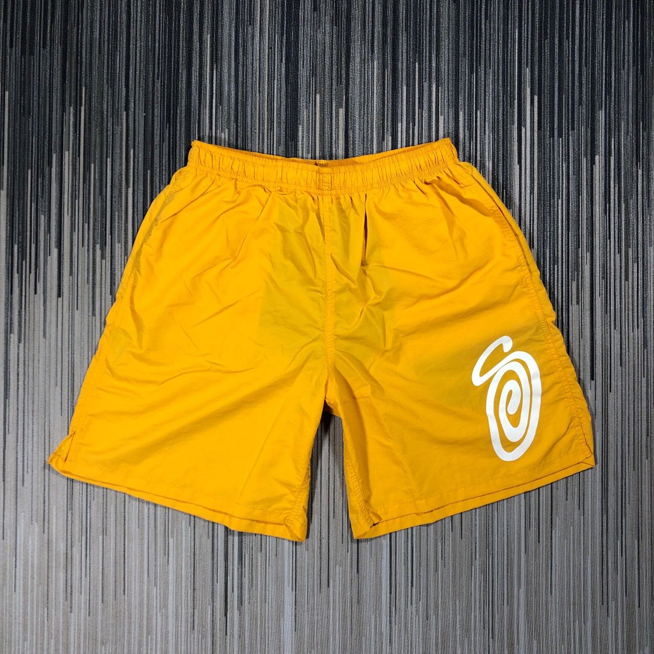 image of Stussy x Vintage Curly S Water Short in Tangerine, Men's (Size 34)