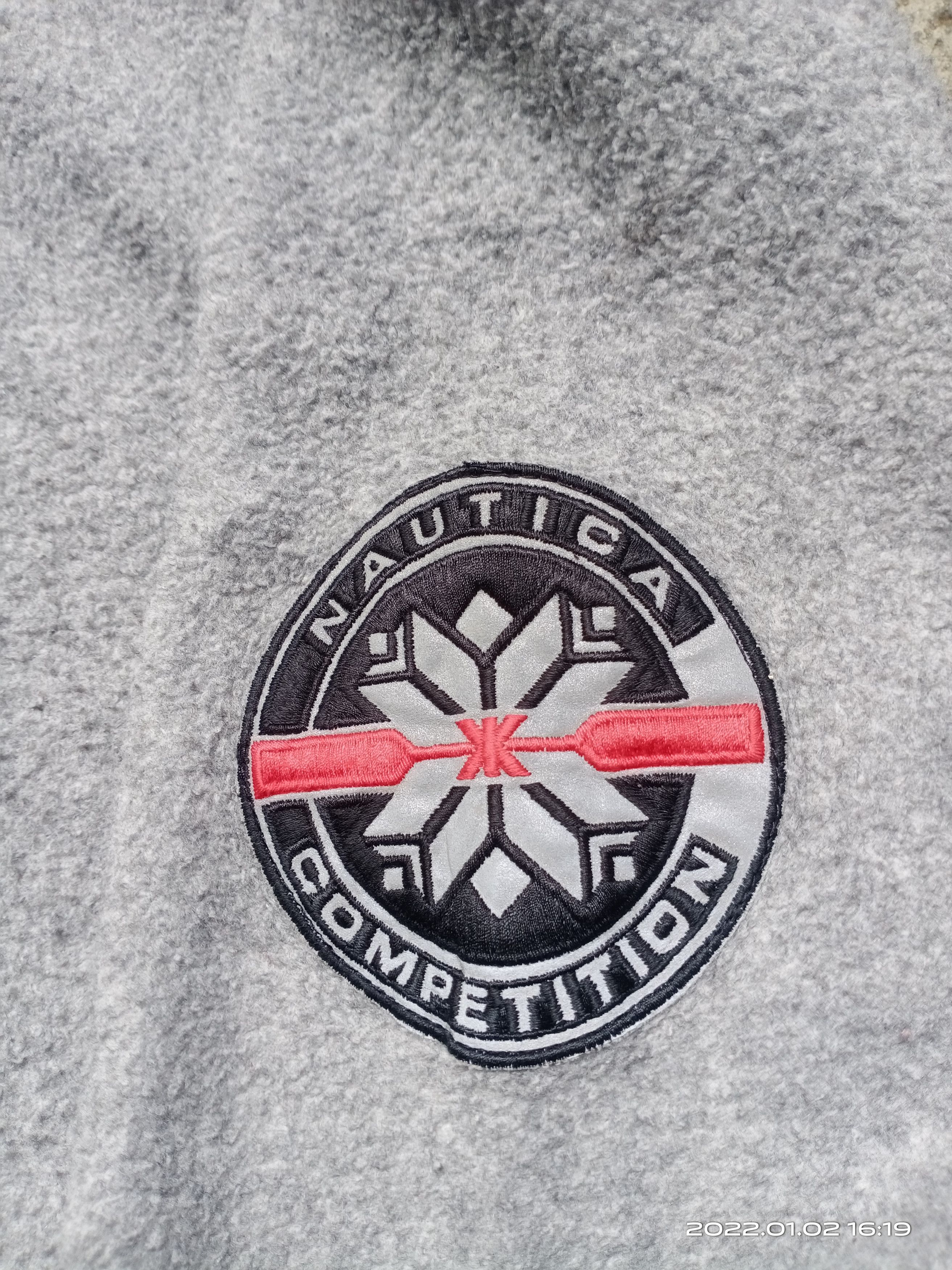 Nautica × Vintage Vintage Nautica Big Logo Deep Pile Fleece Jacket Size US L / EU 52-54 / 3 - 6 Thumbnail