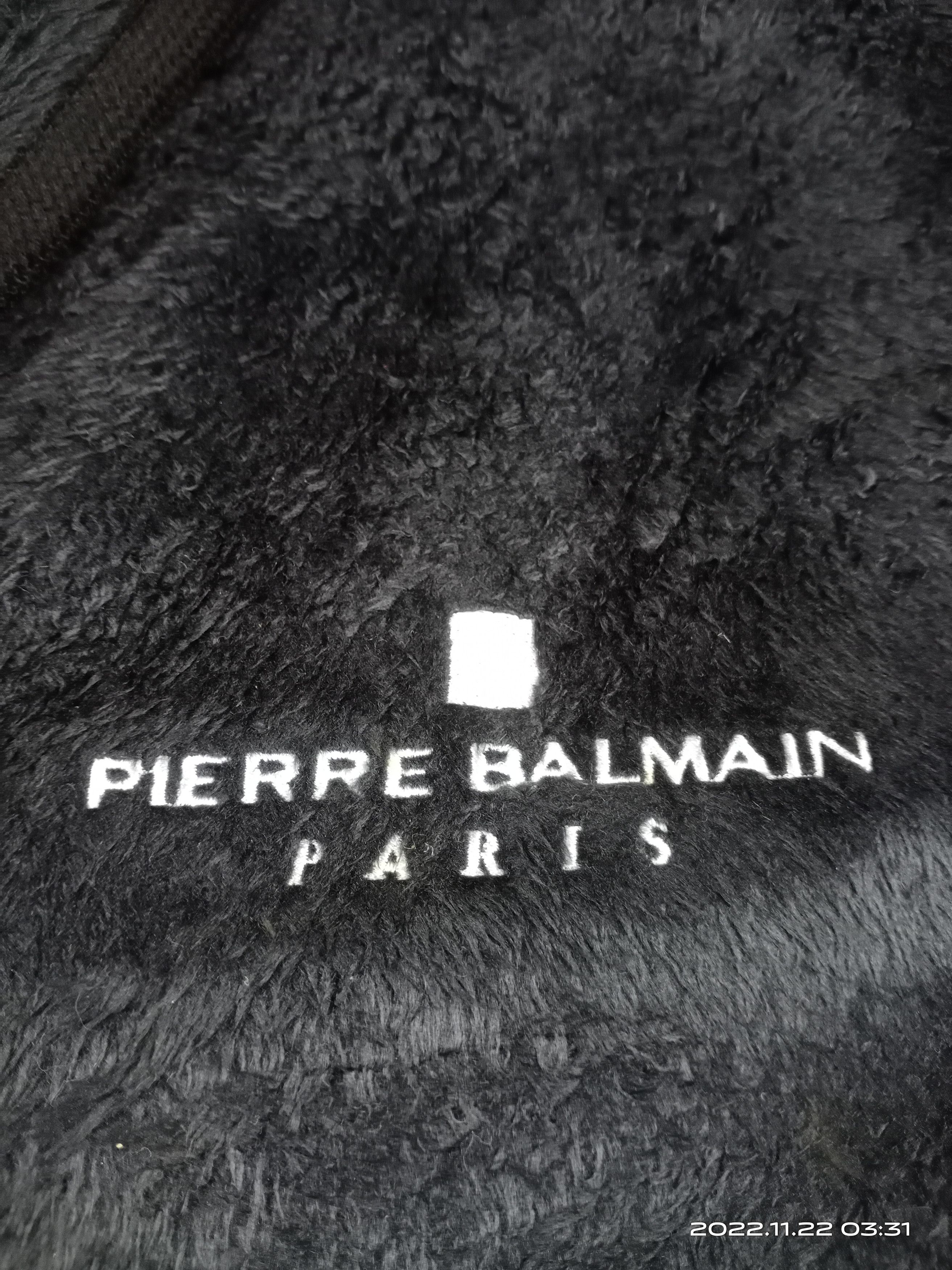 Pierre Balmain × Vintage 💥RARE💥Vintage Pierre Balmain Deep Pile Fleece Jacket Size US M / EU 48-50 / 2 - 7 Thumbnail