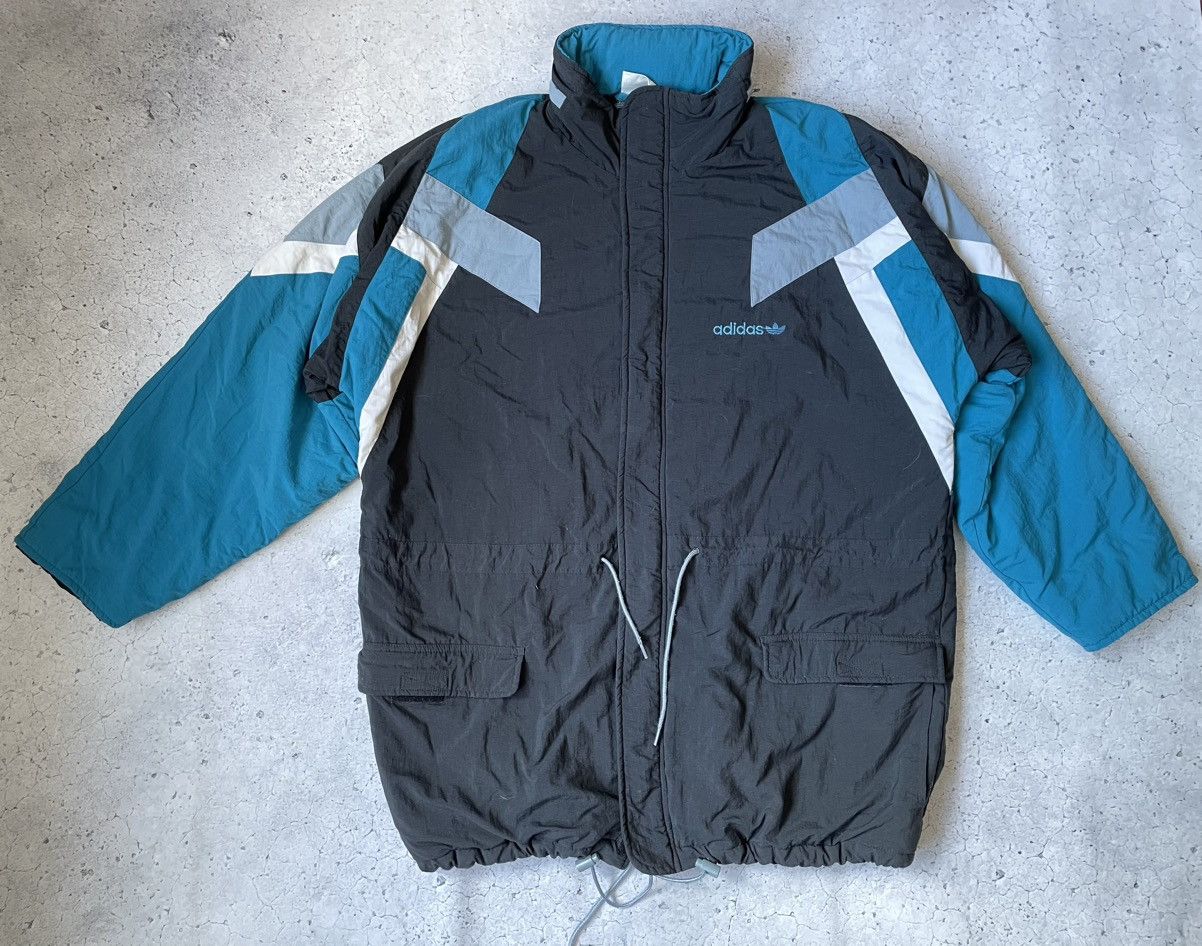 Adidas × Vintage Vintage 90s Adidas Jacket Size US L / EU 52-54 / 3 - 1 Thumbnail