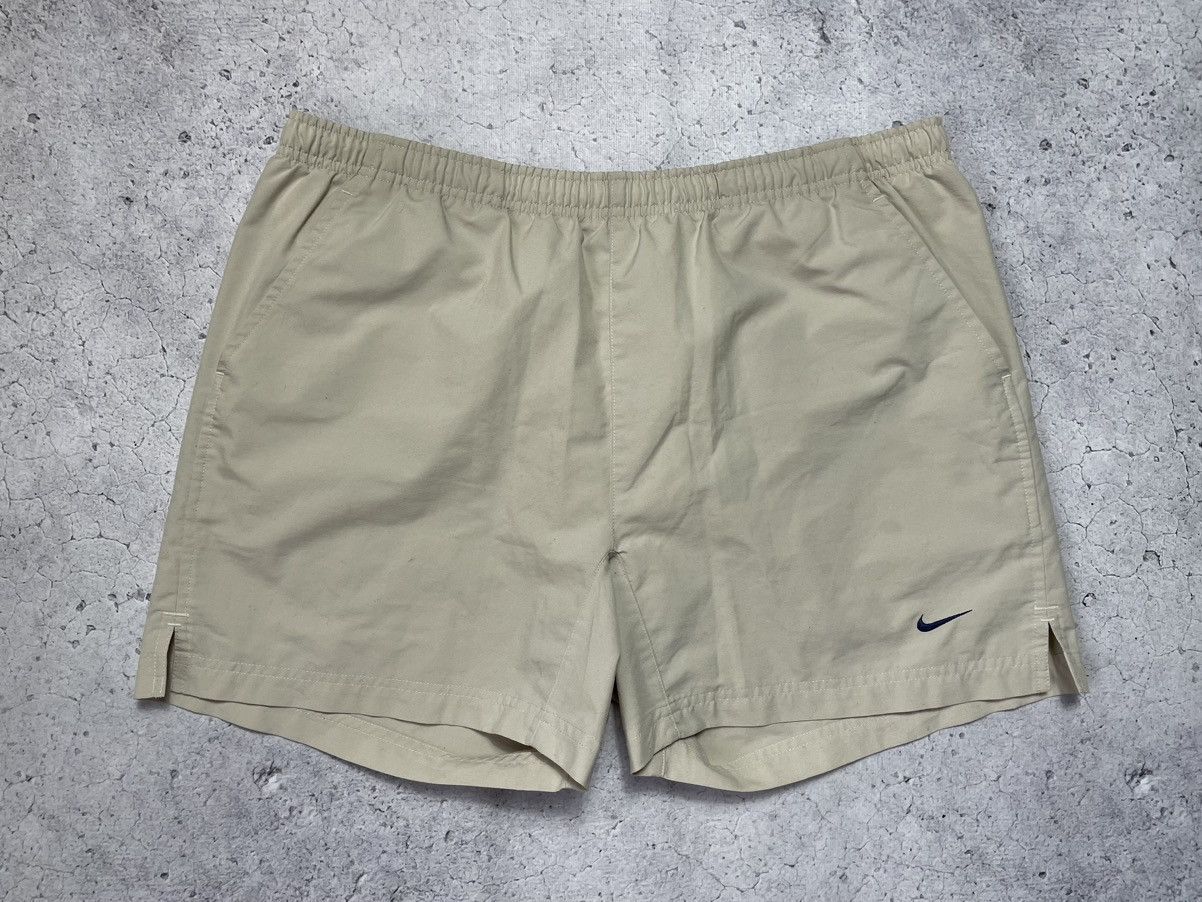 Nike × Vintage Nike Drill Y2K Vintage Nylon Shorts Size US 34 / EU 50 - 1 Thumbnail