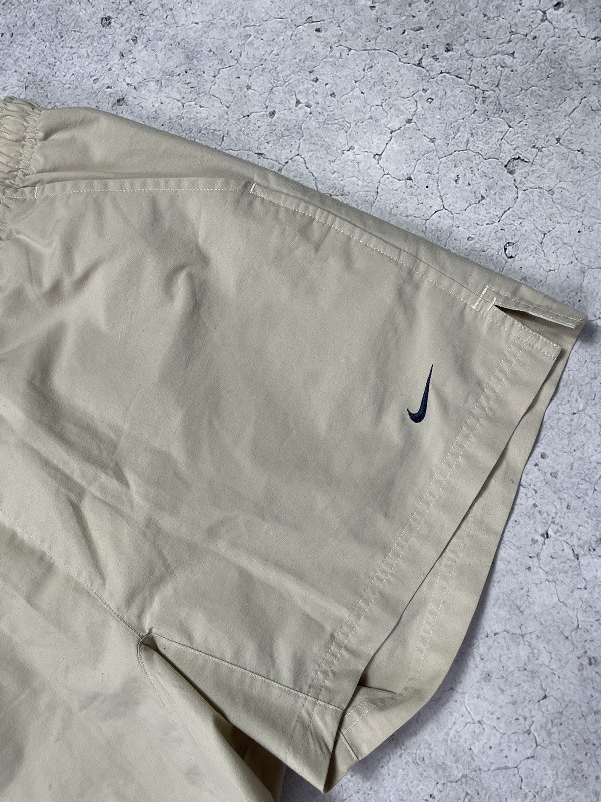 Nike × Vintage Nike Drill Y2K Vintage Nylon Shorts Size US 34 / EU 50 - 4 Thumbnail