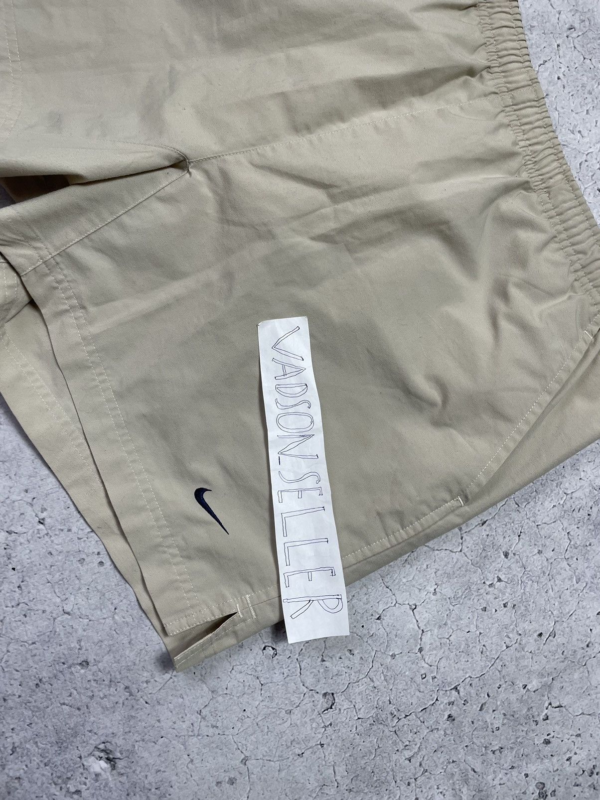Nike × Vintage Nike Drill Y2K Vintage Nylon Shorts Size US 34 / EU 50 - 5 Thumbnail