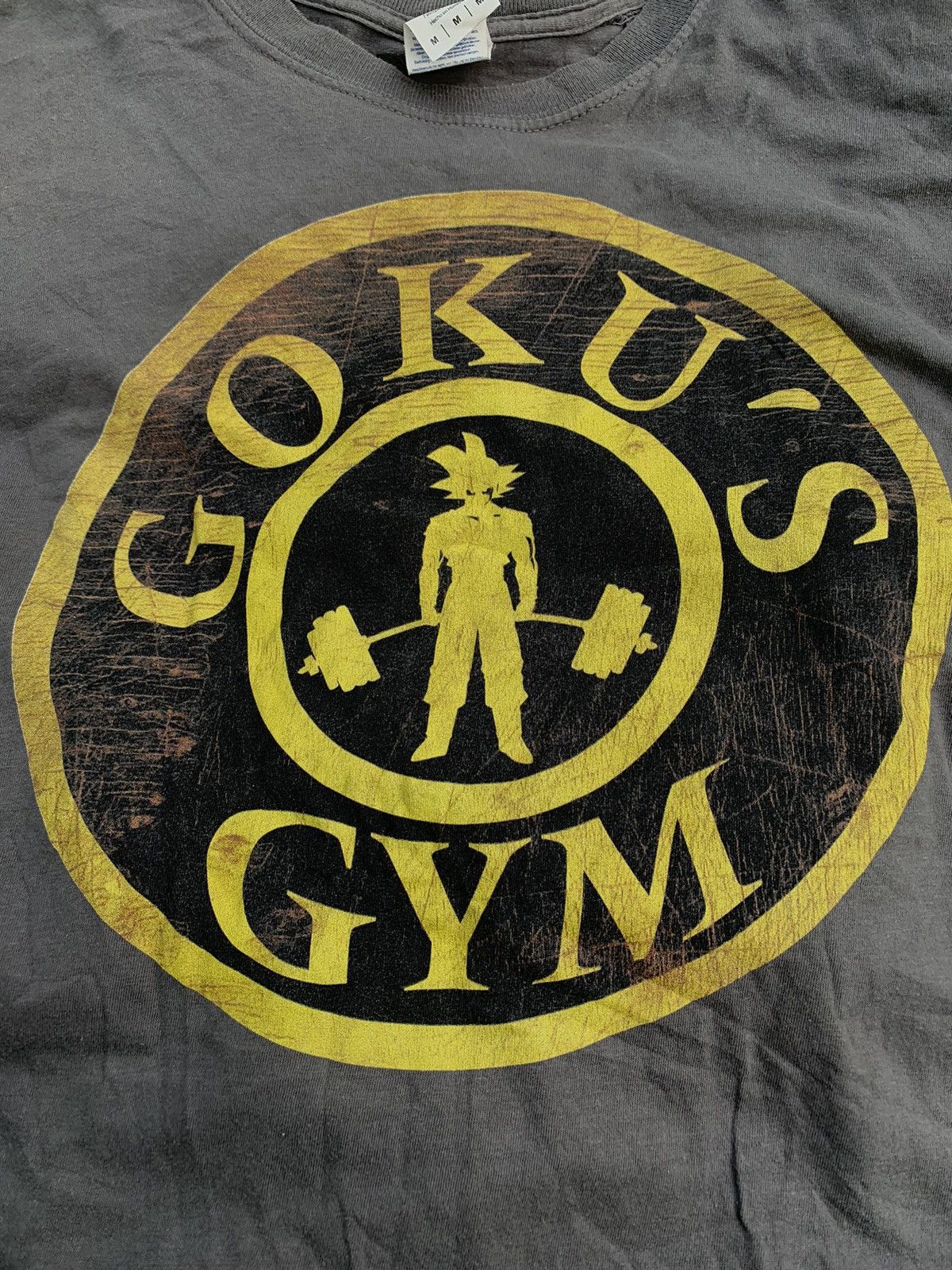 Japanese Brand × Vintage Vintage Y2K Gocus Gym anima sports t-shirt big logo style Size US M / EU 48-50 / 2 - 3 Thumbnail