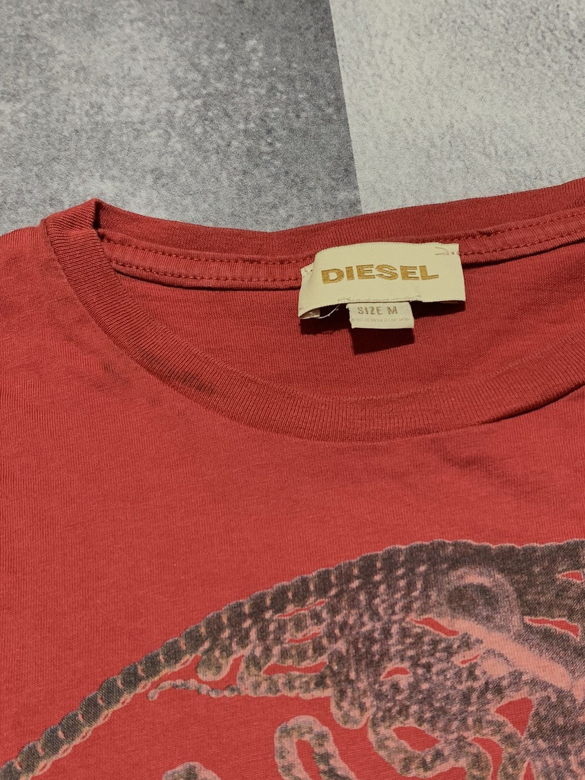 Other Vintage Y2K Diesel big logo tee 00s style size M Size M / US 6-8 / IT 42-44 - 4 Thumbnail