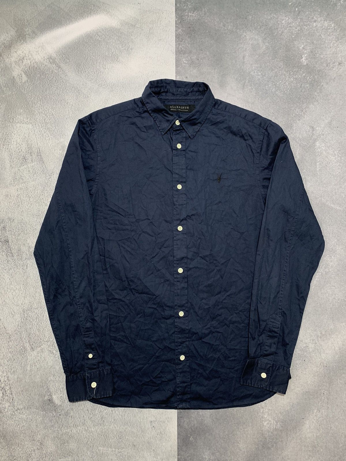 Allsaints × Vintage Vintage Y2K Allsaints shirt long sleeve streetwear size S Size US S / EU 44-46 / 1 - 1 Thumbnail