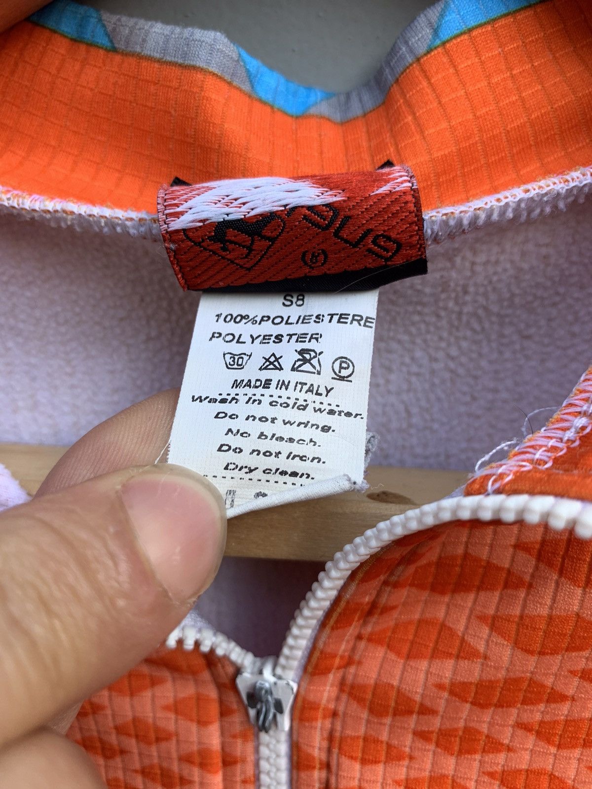 Nike Vintage Nike Y2K Monogram Giordana Cycle Jersey SZ M Size US M / EU 48-50 / 2 - 6 Thumbnail