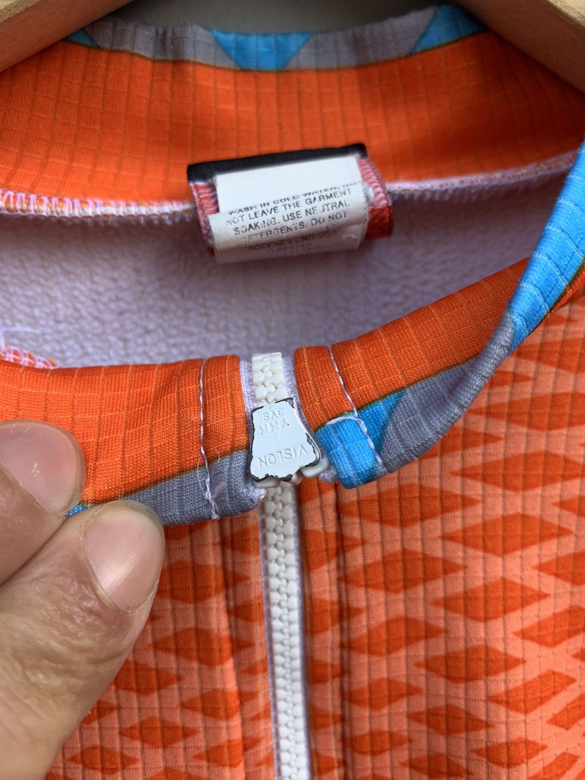 Nike Vintage Nike Y2K Monogram Giordana Cycle Jersey SZ M Size US M / EU 48-50 / 2 - 8 Thumbnail