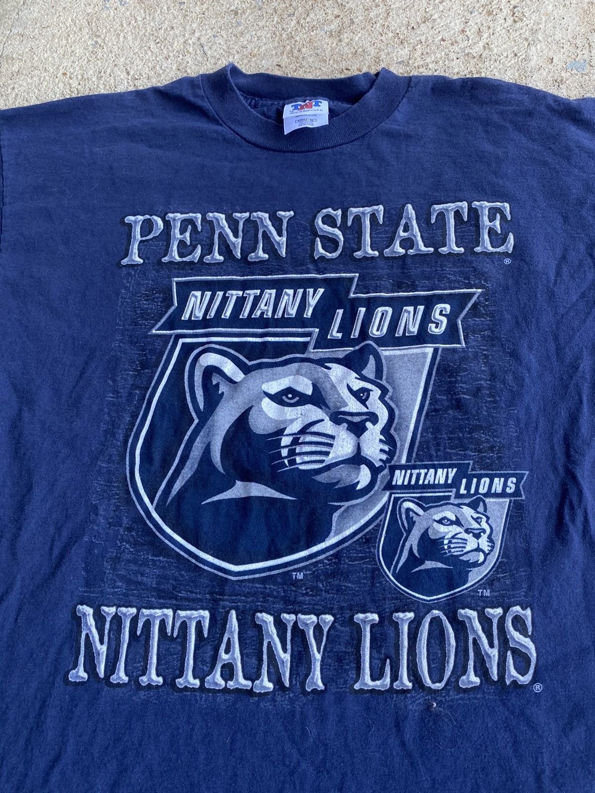 Japanese Brand × Vintage Vintage Crazy 90’s Penn State Nittany Lions Shirt Size US L / EU 52-54 / 3 - 2 Thumbnail
