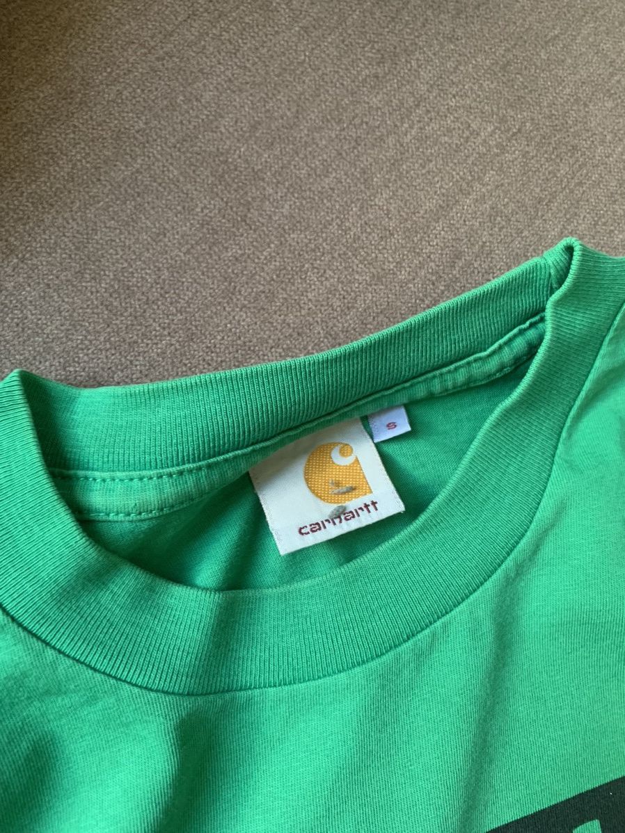 Carhartt Carhartt Y2K Carhartt Production Green streetwear T-shirt Size US S / EU 44-46 / 1 - 4 Thumbnail