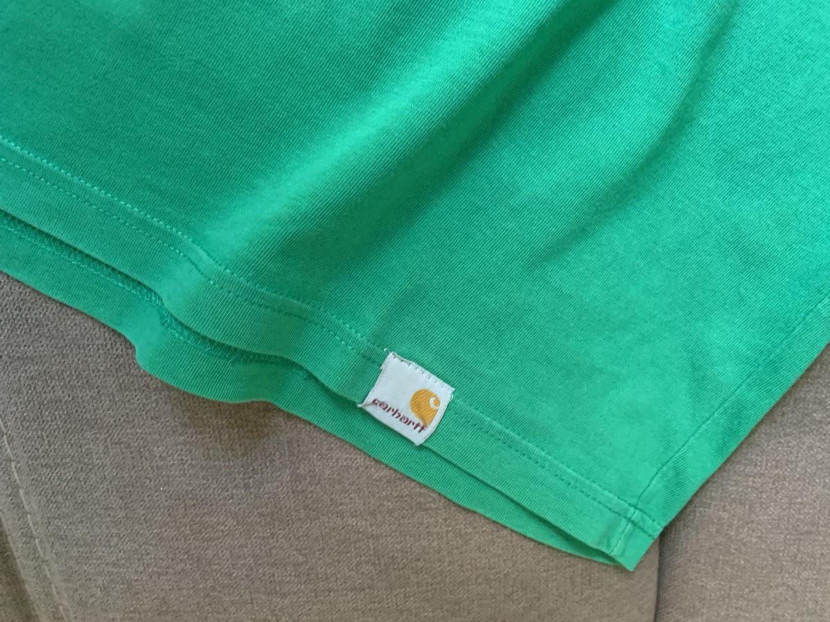 Carhartt Carhartt Y2K Carhartt Production Green streetwear T-shirt Size US S / EU 44-46 / 1 - 5 Thumbnail