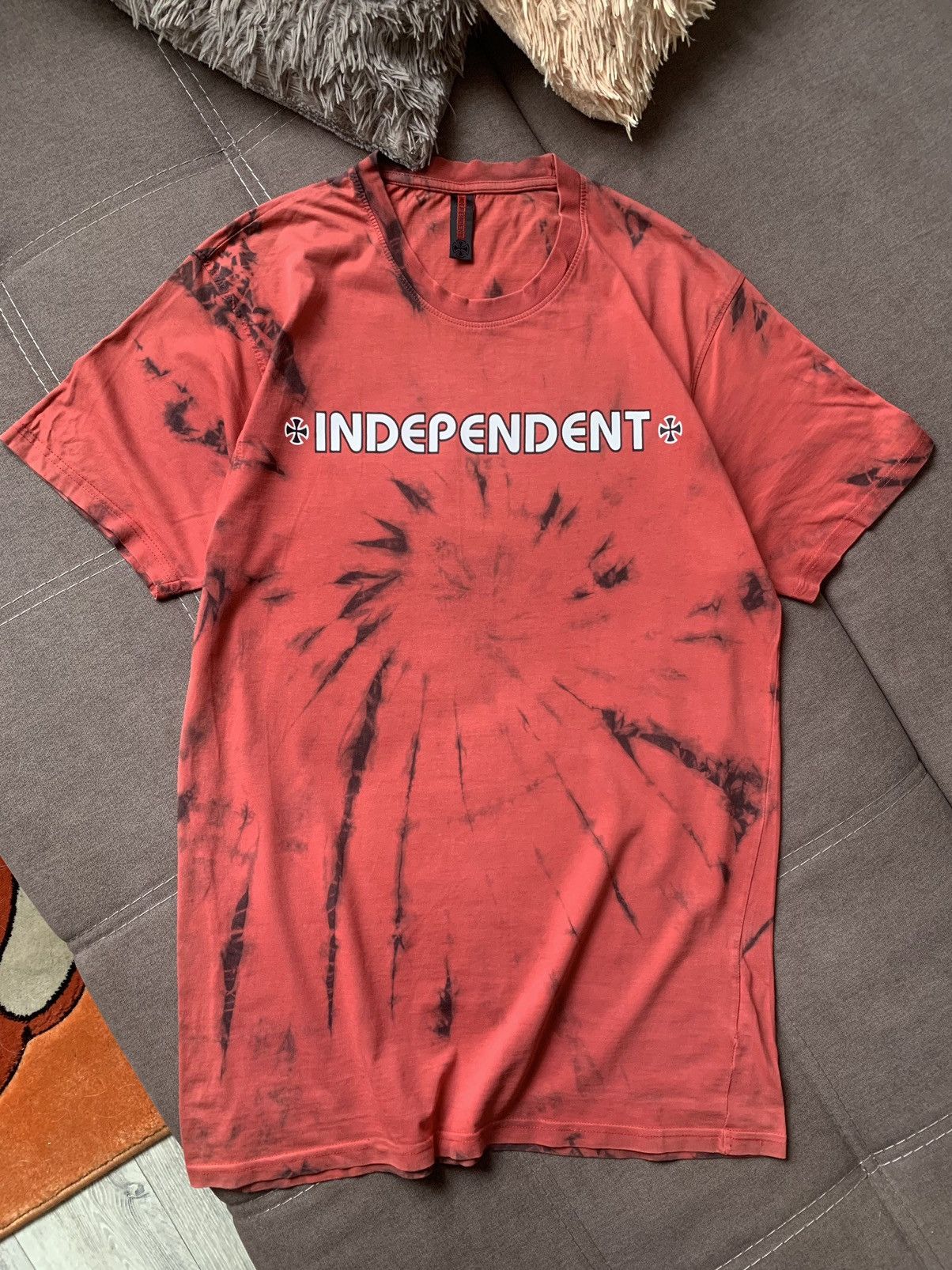 Independent Truck Co. Rare Independent Truck Co Tie Dye Skate long t shirt Size US L / EU 52-54 / 3 - 2 Thumbnail
