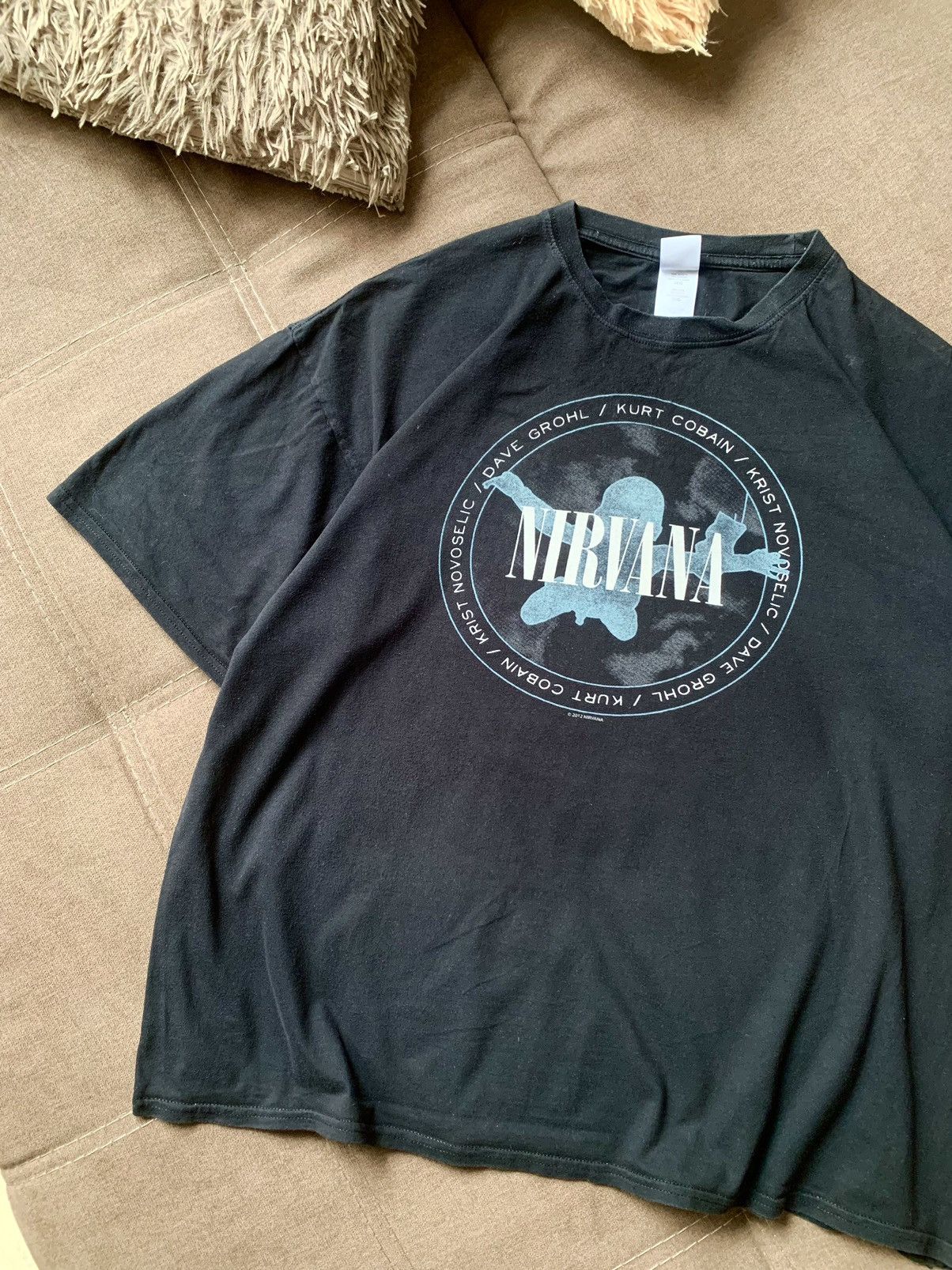 Nirvana Rare Nirvana Nevermind Kurt Cobain 2012 SZ XXL Size US XXL / EU 58 / 5 - 2 Thumbnail