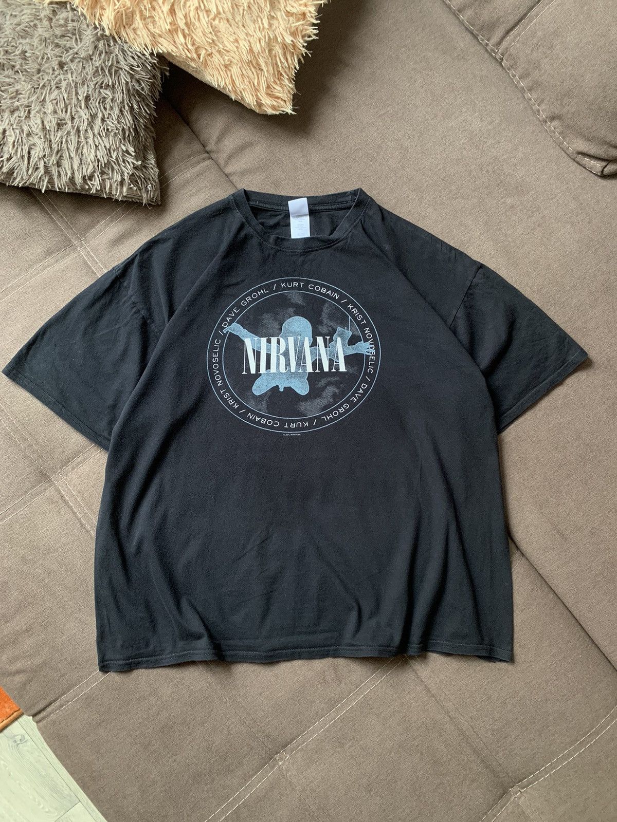 Playera Toxic Rock Nirvana Logo Kurt Cobain Rock N05 | Meses sin interés