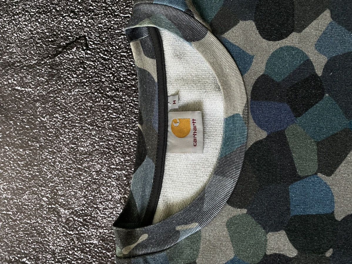 Carhartt Vintage Carhartt Camo Paint Sweat Sweatshirt Size M Size US M / EU 48-50 / 2 - 5 Thumbnail