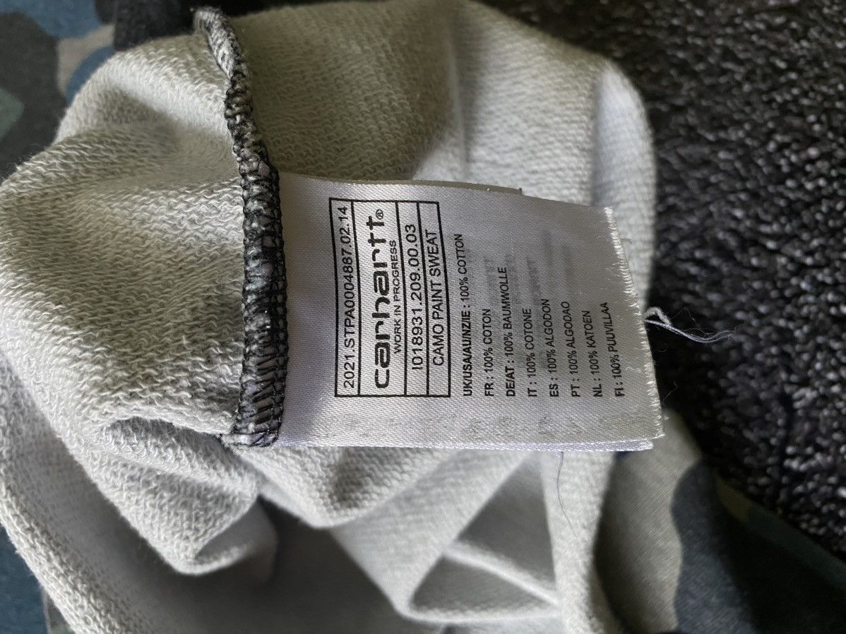 Carhartt Vintage Carhartt Camo Paint Sweat Sweatshirt Size M Size US M / EU 48-50 / 2 - 6 Thumbnail