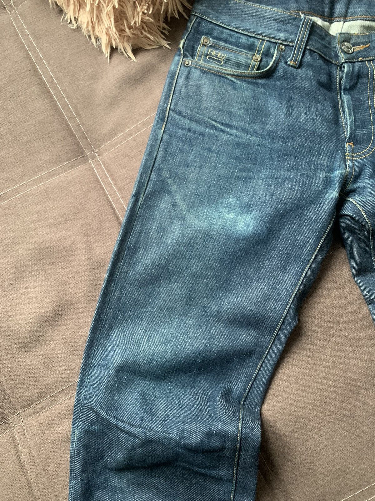 G-Star G-Star Raw Selvedge Low Tapered RL Distressed Denim W29 L34 Size US 29 - 11 Thumbnail
