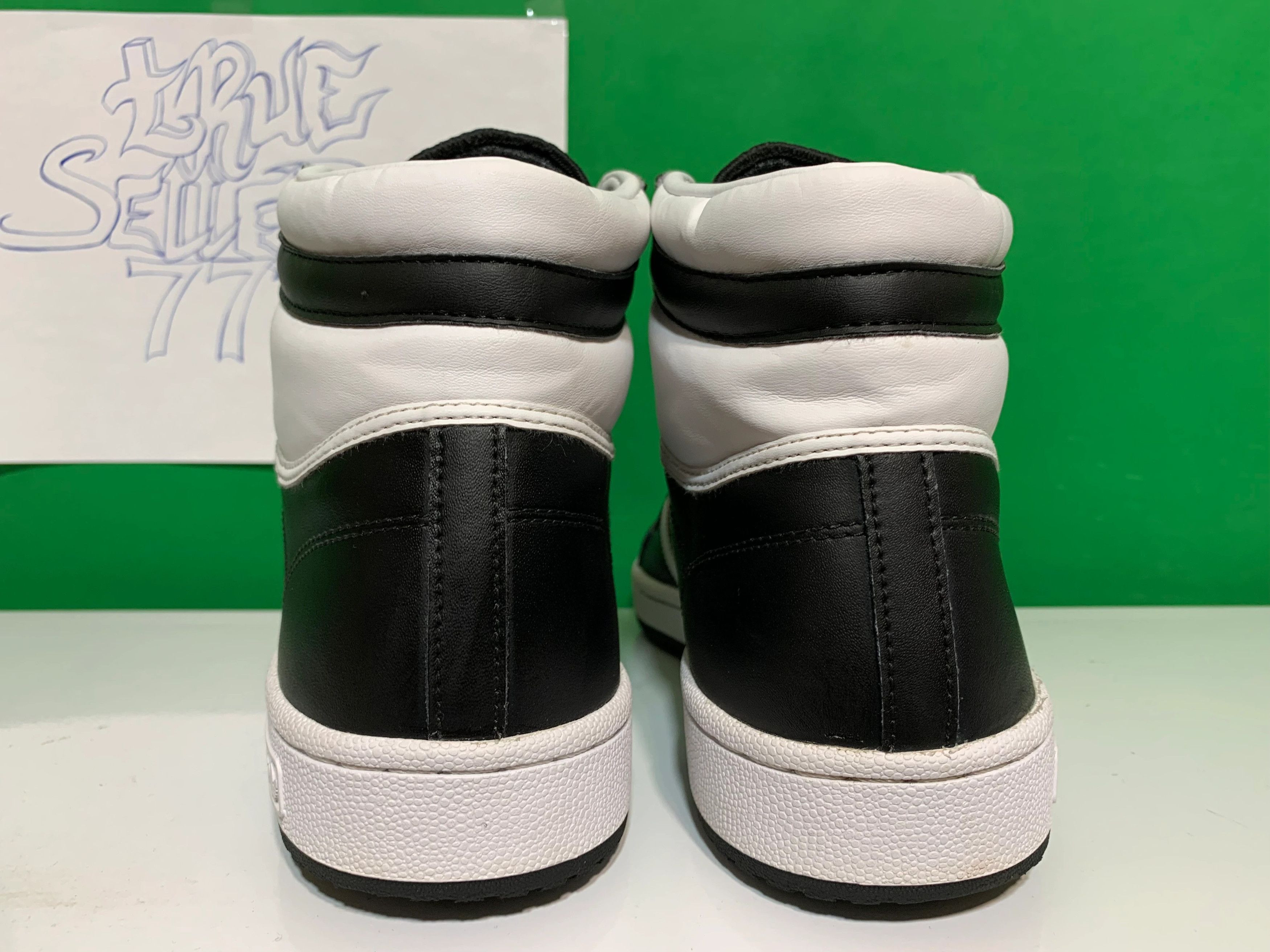 Adidas × Vintage Adidas TOP TEN RB Black White Size US 15 / EU 48 - 6 Thumbnail