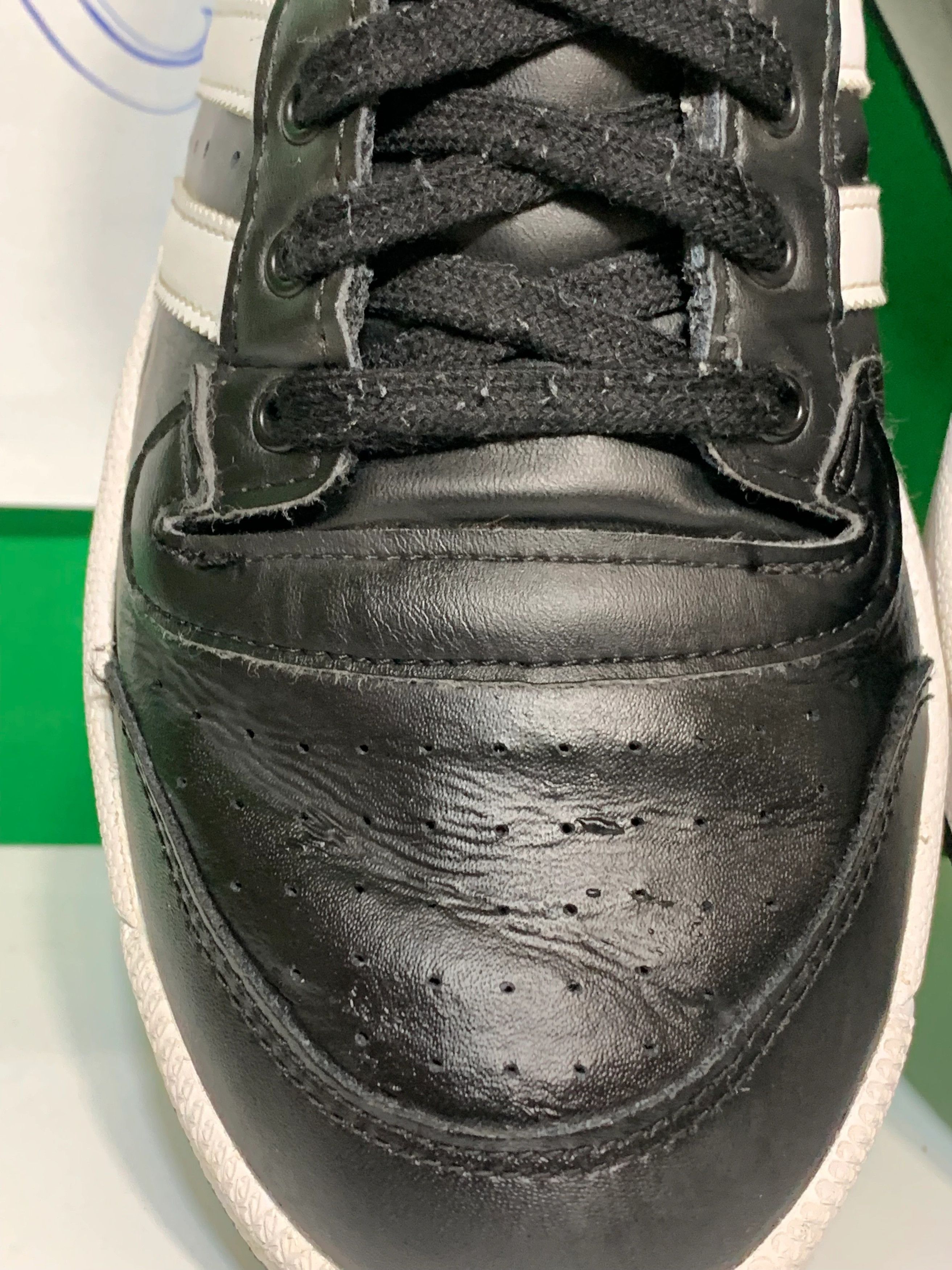 Adidas × Vintage Adidas TOP TEN RB Black White Size US 15 / EU 48 - 8 Thumbnail