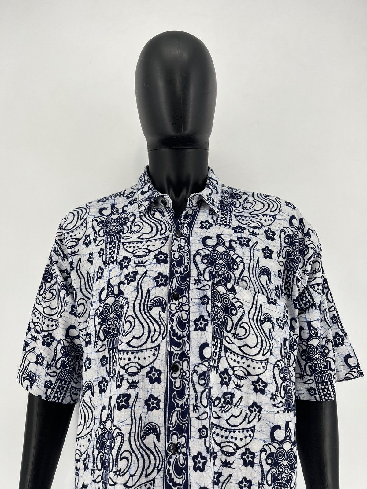 Vintage Vintage Crazy Aloha Joe Hawaiian Shirt Beach Surfing Rare Size US L / EU 52-54 / 3 - 6 Thumbnail