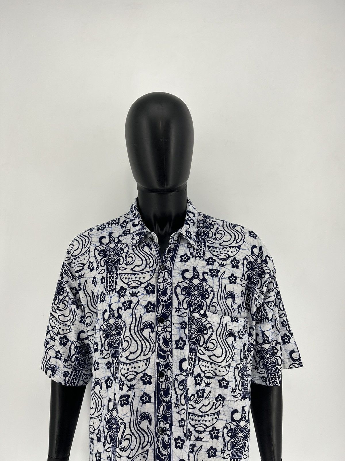 Vintage Vintage Crazy Aloha Joe Hawaiian Shirt Beach Surfing Rare Size US L / EU 52-54 / 3 - 1 Thumbnail