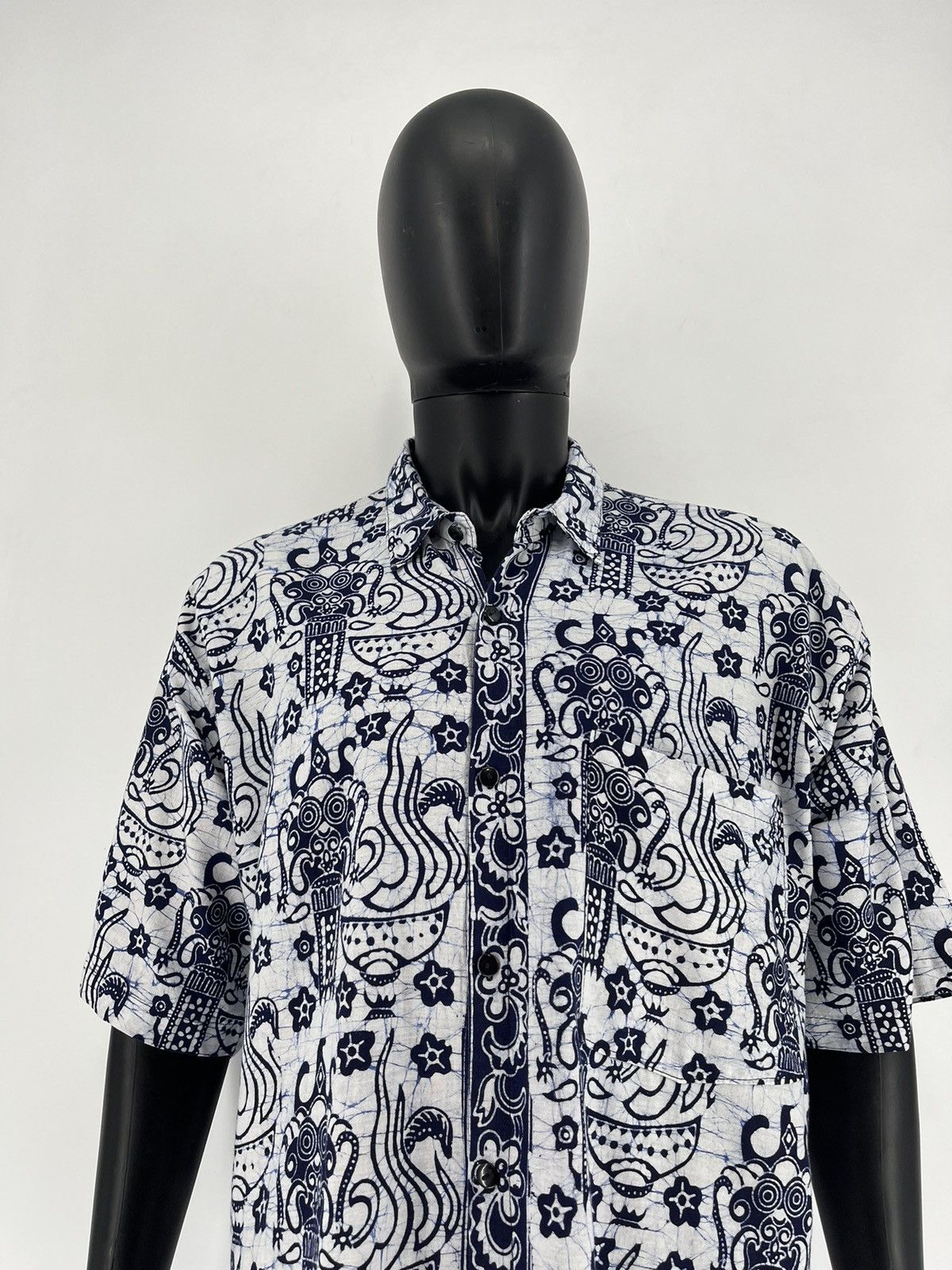 Vintage Vintage Crazy Aloha Joe Hawaiian Shirt Beach Surfing Rare Size US L / EU 52-54 / 3 - 5 Thumbnail