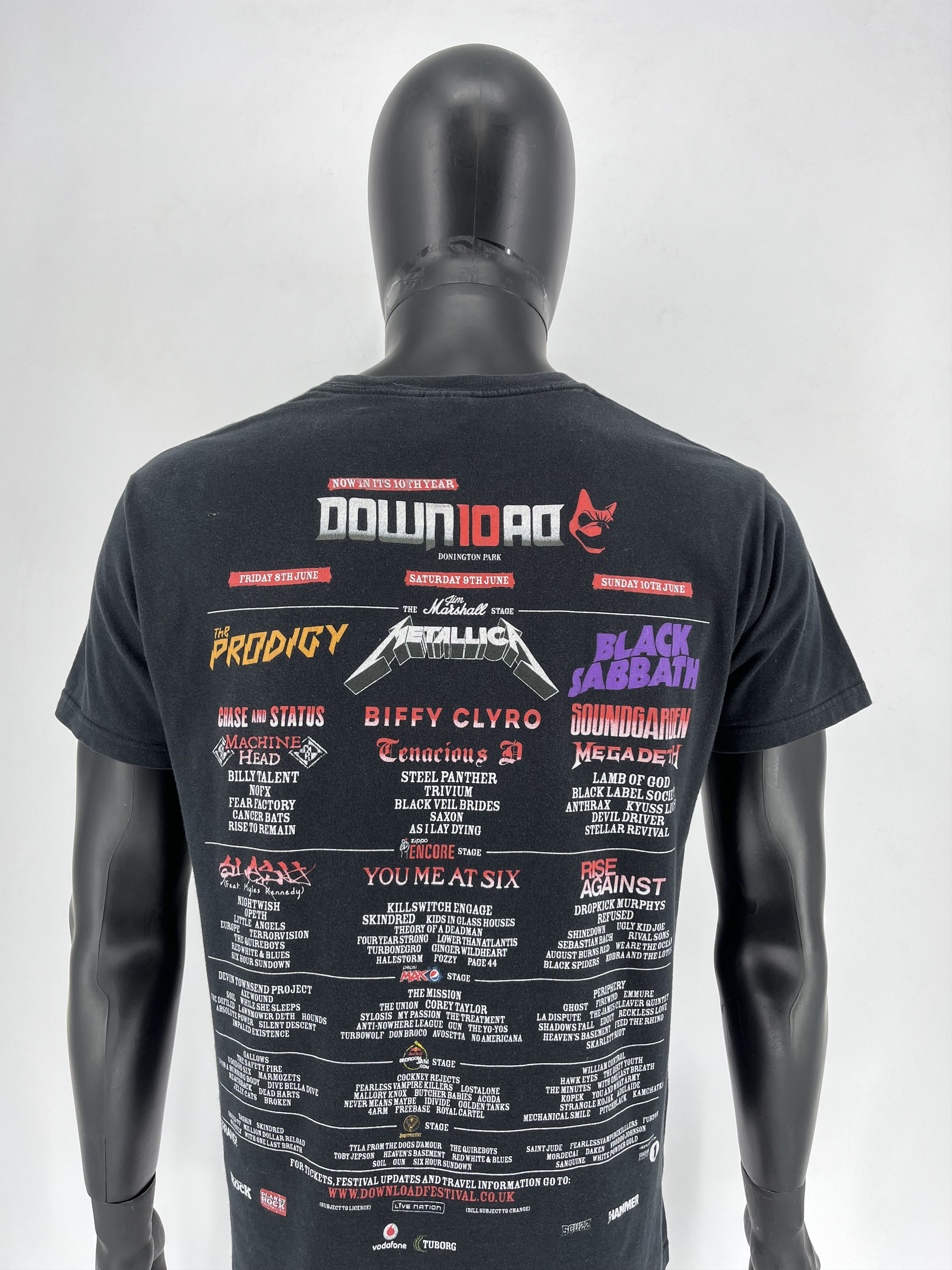 Metallica Download Band Tees Tour Tee Size US M / EU 48-50 / 2 - 10 Thumbnail