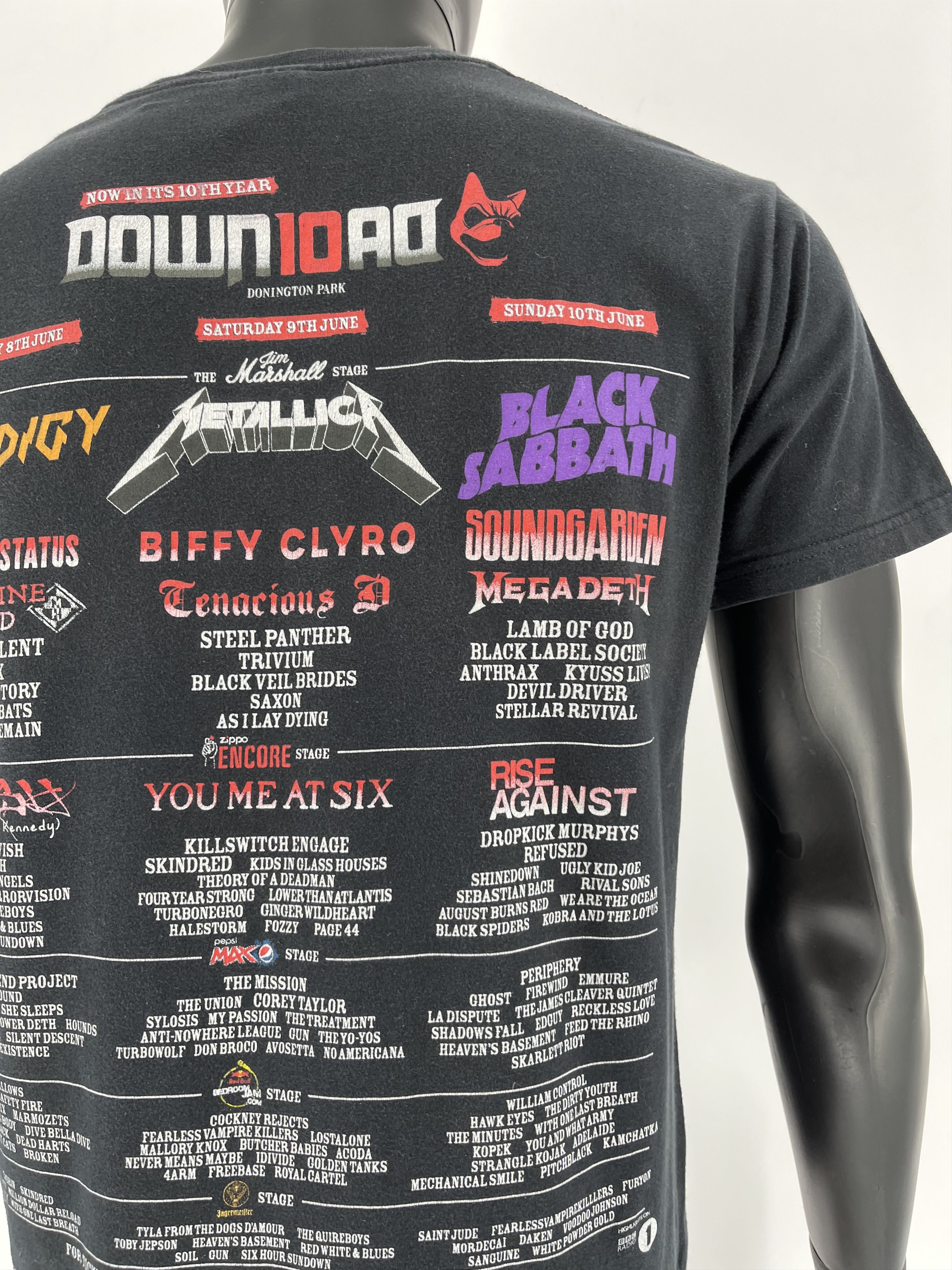 Metallica Download Band Tees Tour Tee Size US M / EU 48-50 / 2 - 12 Thumbnail
