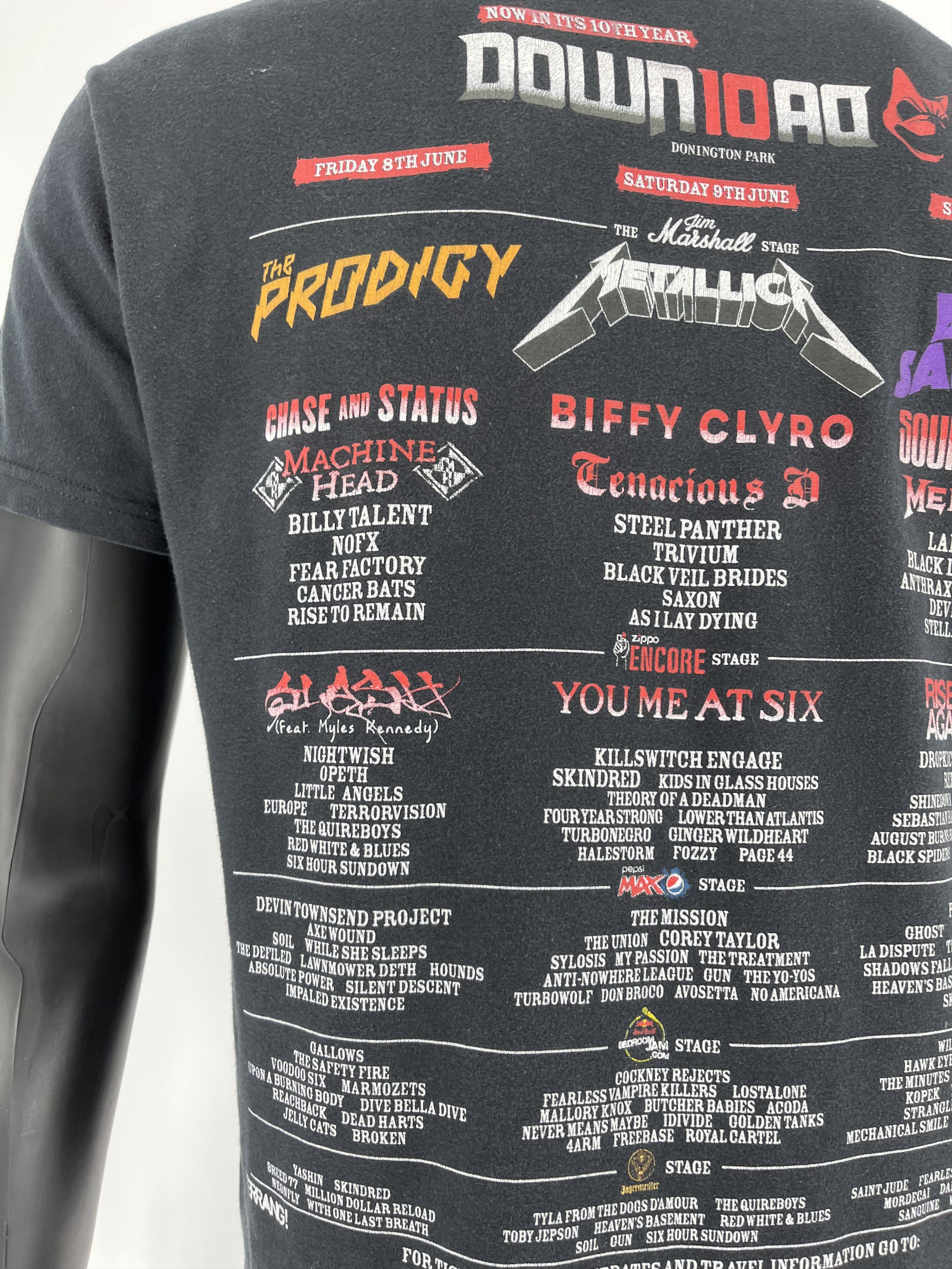 Metallica Download Band Tees Tour Tee Size US M / EU 48-50 / 2 - 11 Thumbnail