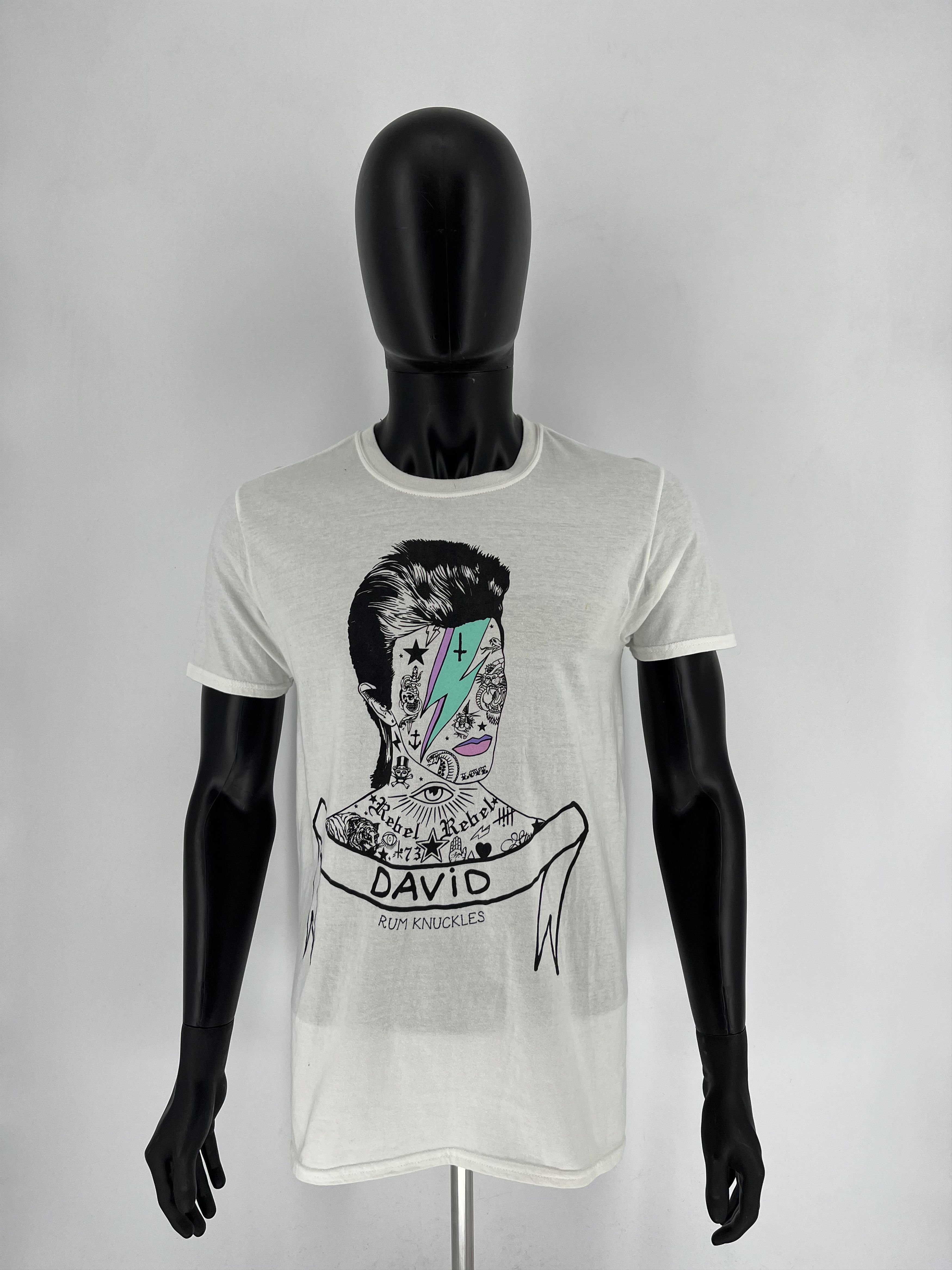 Vintage Vintage Y2K Skulls tee Art print Horror Face Size US M / EU 48-50 / 2 - 2 Thumbnail