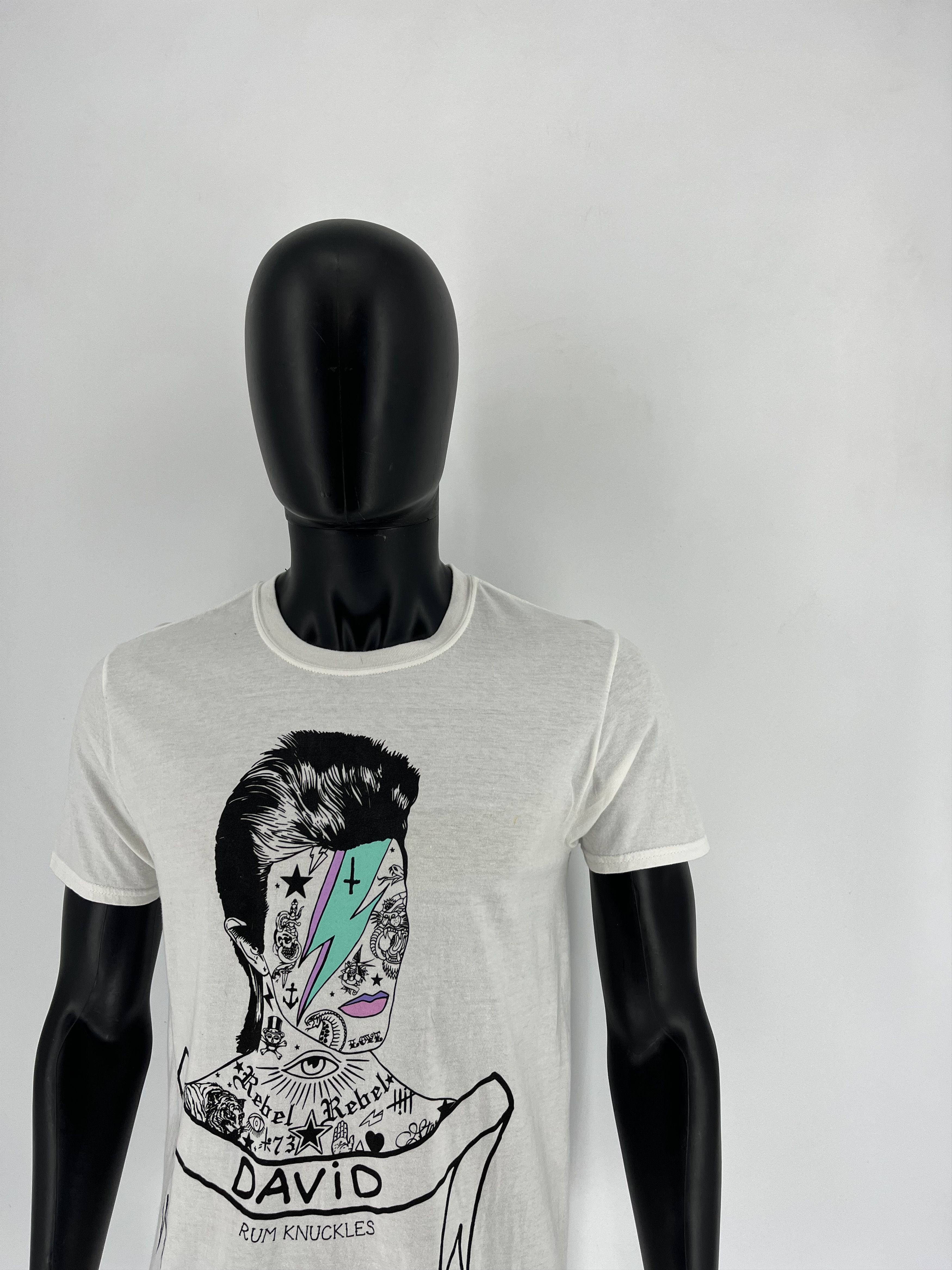 Vintage Vintage Y2K Skulls tee Art print Horror Face Size US M / EU 48-50 / 2 - 4 Thumbnail
