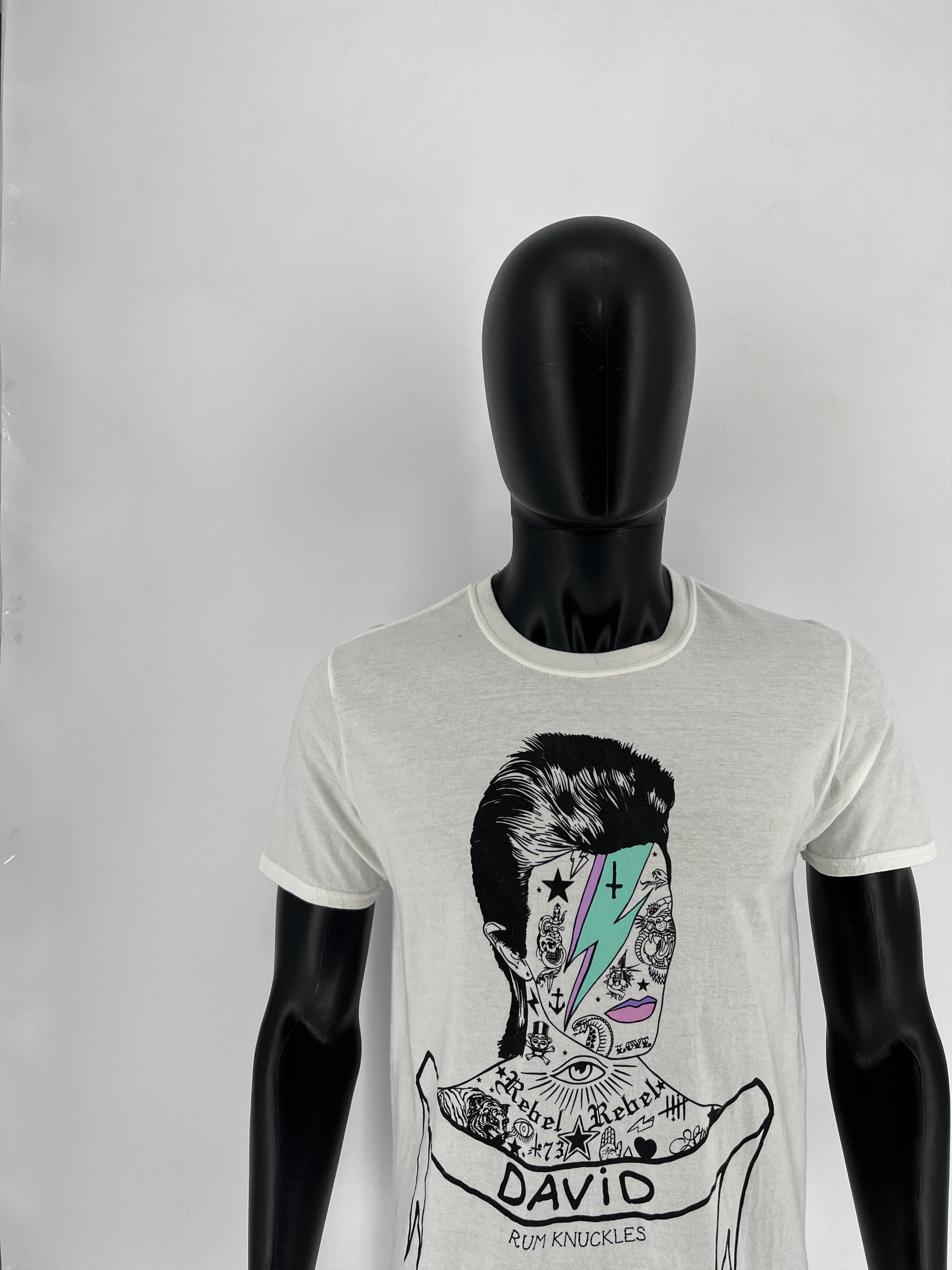 Vintage Vintage Y2K Skulls tee Art print Horror Face Size US M / EU 48-50 / 2 - 3 Thumbnail