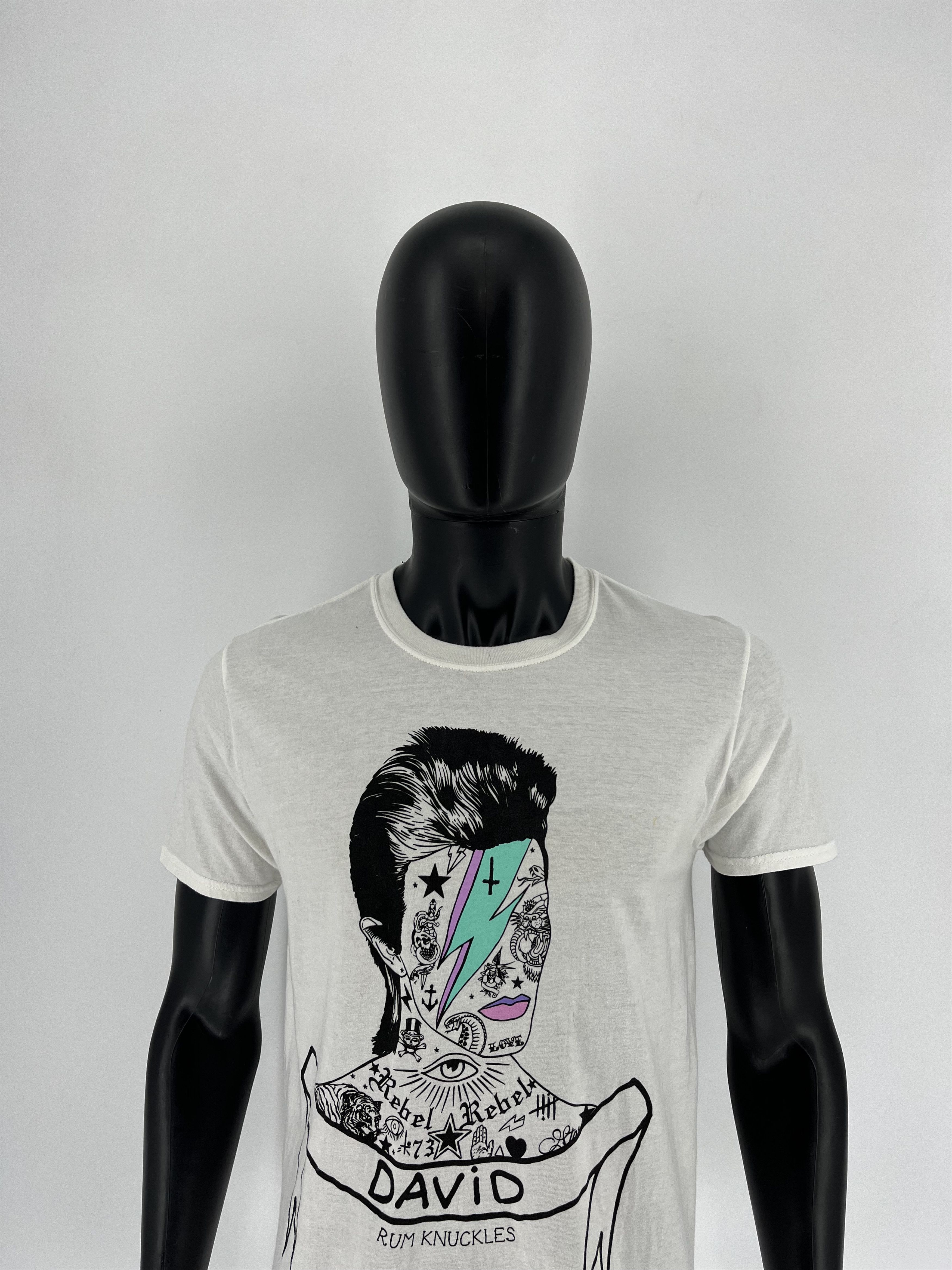 Vintage Vintage Y2K Skulls tee Art print Horror Face Size US M / EU 48-50 / 2 - 1 Thumbnail